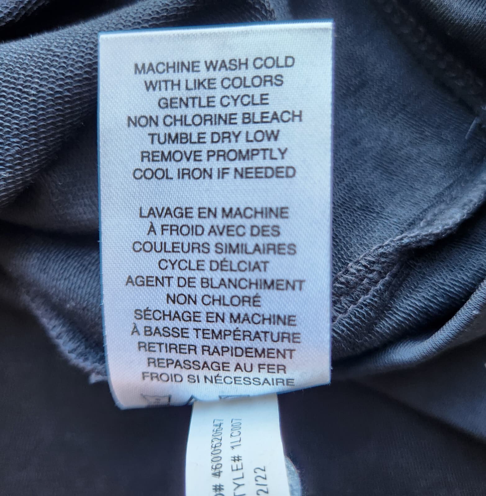 NWT Travis Mathew Women's XL Cloud Terry V-Neck Top Long Sleeve Tencel Black - Thumbnail 13
