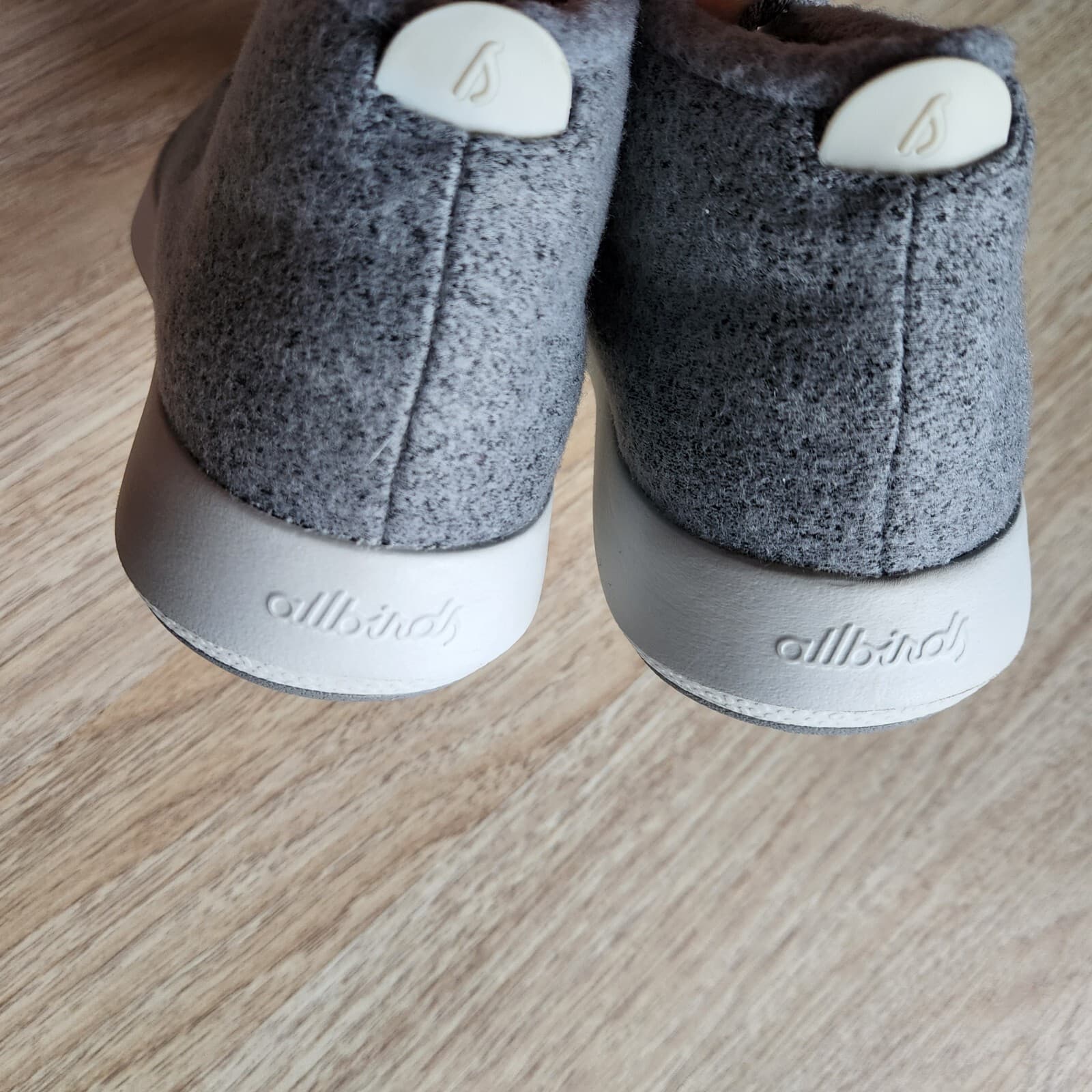 Allbirds Mizzle Merino Wool Runner-Up Ankle Sneaker Lace Light-Grey Women US7 - Thumbnail 9