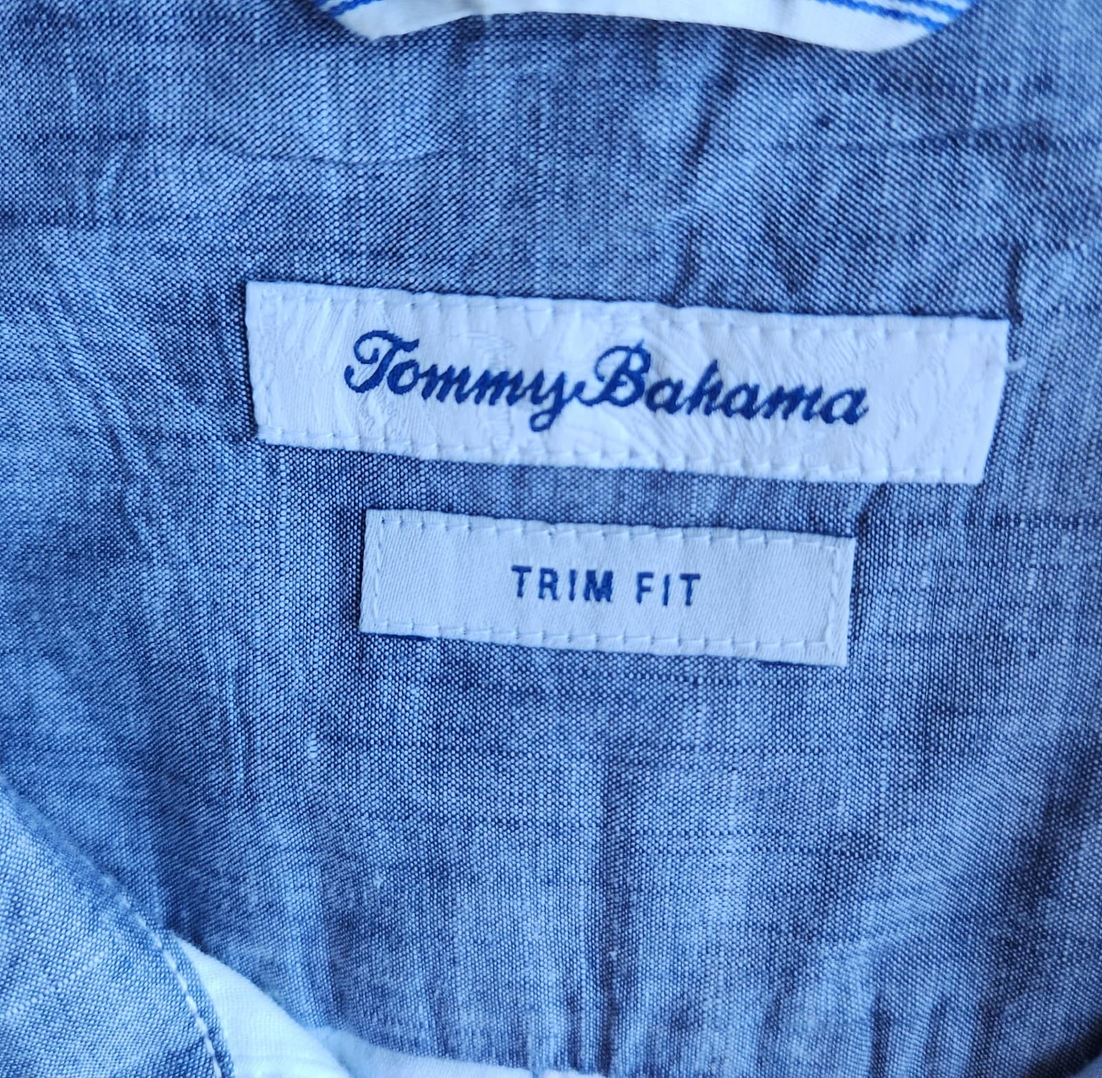 Tommy Bahama Double-Face Palm Tree Plaid Trim Fit Shirt Short Sleeve Men's XXL - Thumbnail 4