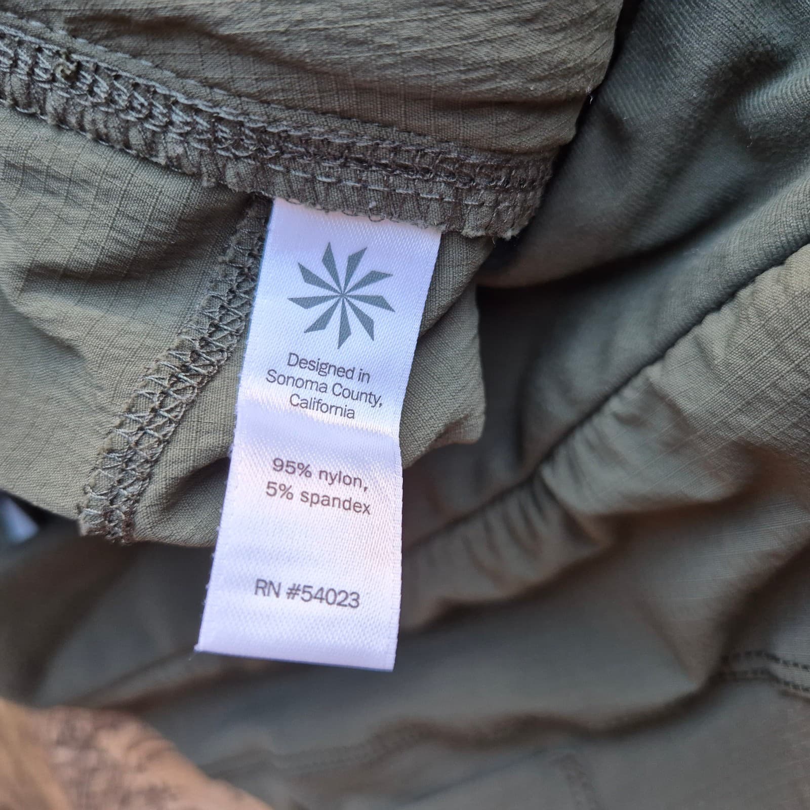 Athleta Endeavor Hiking Walking Jogger Pants Zip-Pocket Green Women's 14 #75538 - Thumbnail 10
