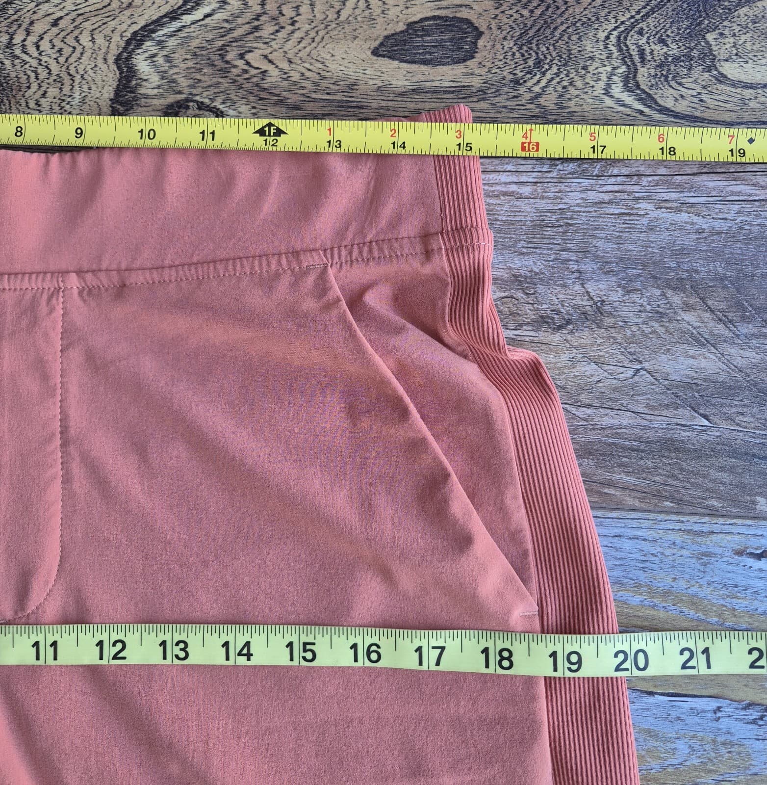 ATHLETA Brooklyn Ankle Pants Pocket Pull-On Sunset Glow Orange Women's 8 #198671 - Thumbnail 12
