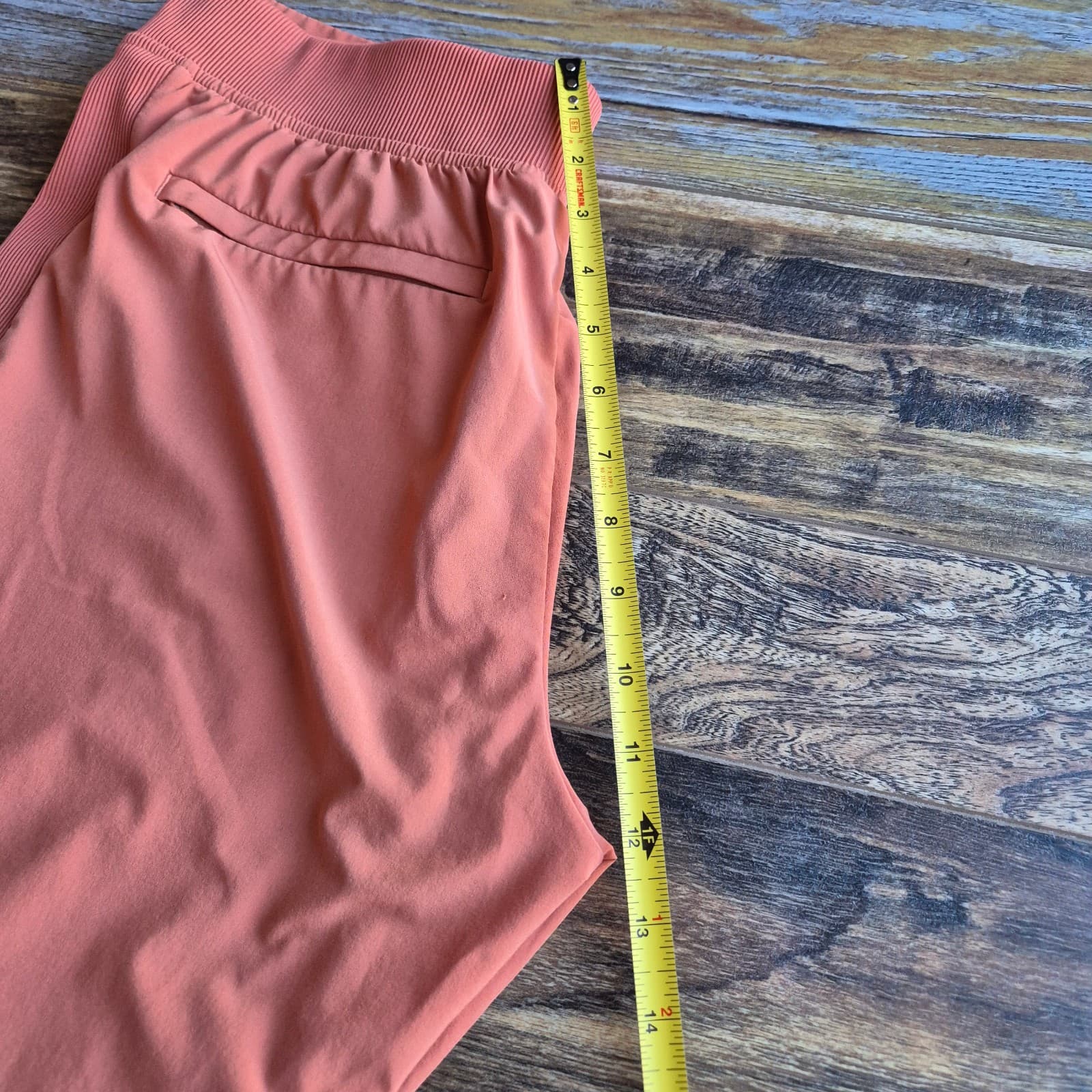 ATHLETA Brooklyn Ankle Pants Pocket Pull-On Sunset Glow Orange Women's 8 #198671 - Thumbnail 14