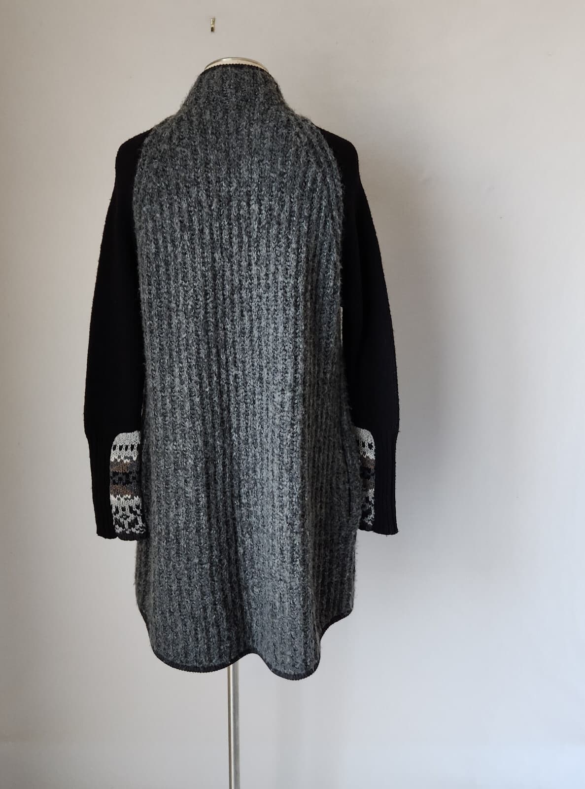 Smartwool CHUP Speren Wrap Sweater Open Cardigan Pocket Merino Wool Blend Sz.M - Thumbnail 7