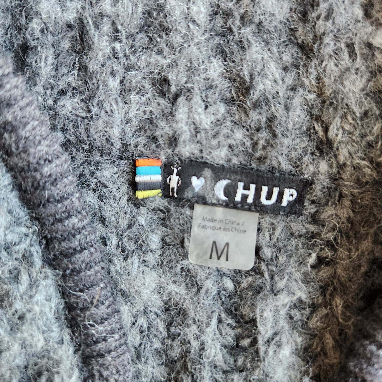 Smartwool CHUP Speren Wrap Sweater Open Cardigan Pocket Merino Wool Blend Sz.M - Thumbnail 13