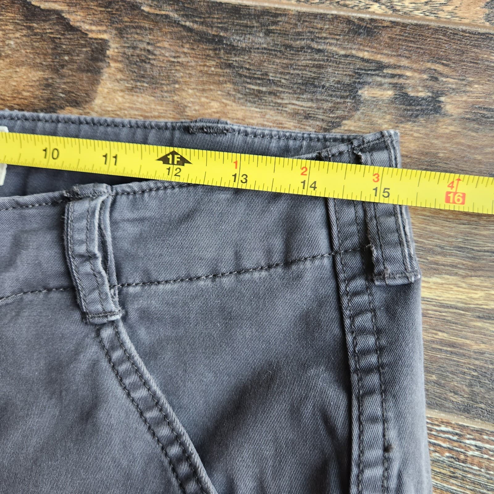 Denim & Supply Ralph Lauren Skinny Cargo Pants Cotton Blend Black Women's 27 - Thumbnail 9
