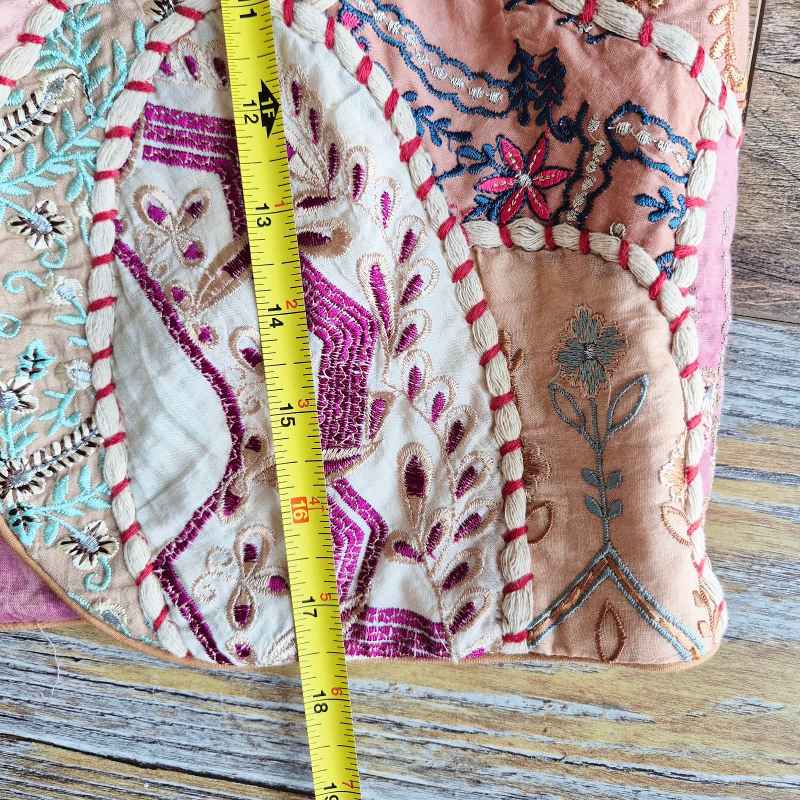 NWT Mes Demoiselles Paris New Manipura Embroidered Beaded Cropped Vest Rose Sz.0 - Thumbnail 18