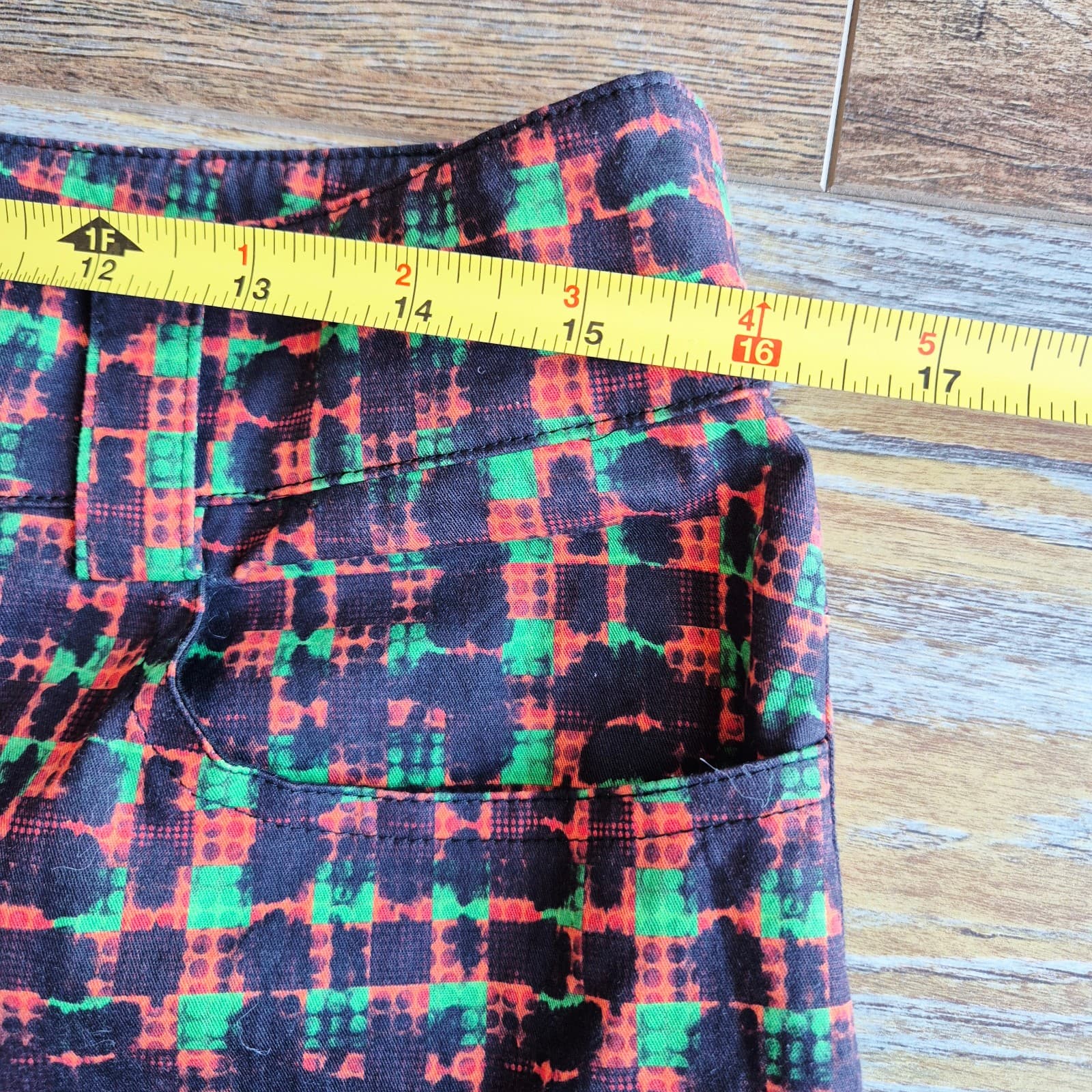NWoT I.AM.GIA Set of Dante Tie Front Cropped Top Cargo Pants Mulitcolor Size S/M - Thumbnail 20