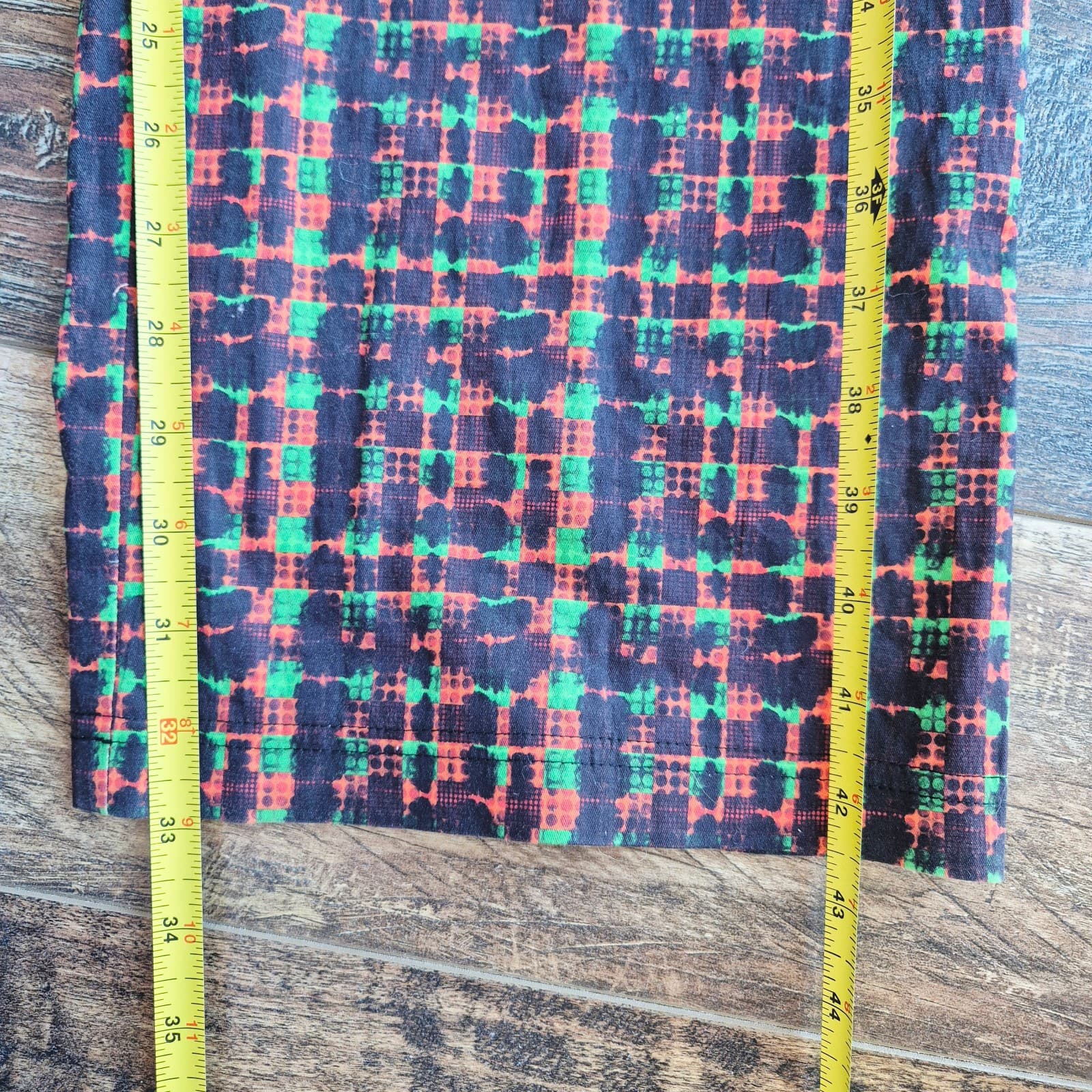 NWoT I.AM.GIA Set of Dante Tie Front Cropped Top Cargo Pants Mulitcolor Size S/M - Thumbnail 21
