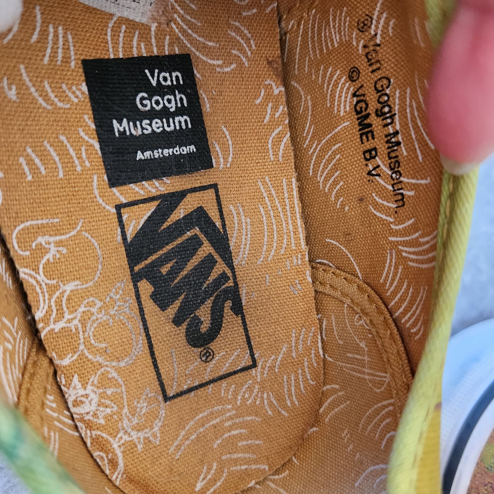 Vincent Van Gogh Museum x Vans Sunflower Sneaker Lace Multilcolor Women's US6 - Thumbnail 14