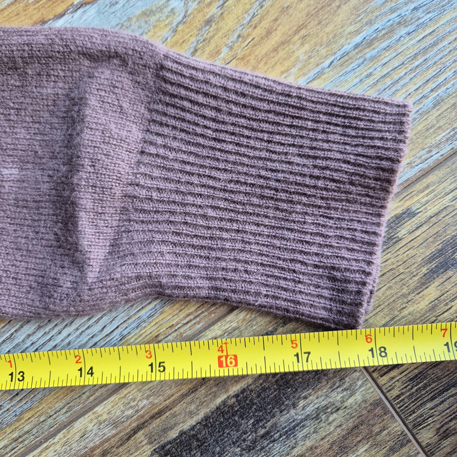 EQUIPMENT 100% Cashmere V-Neck Sweater Pullover Raglan Sleeve Mauve Women's XS - Thumbnail 8