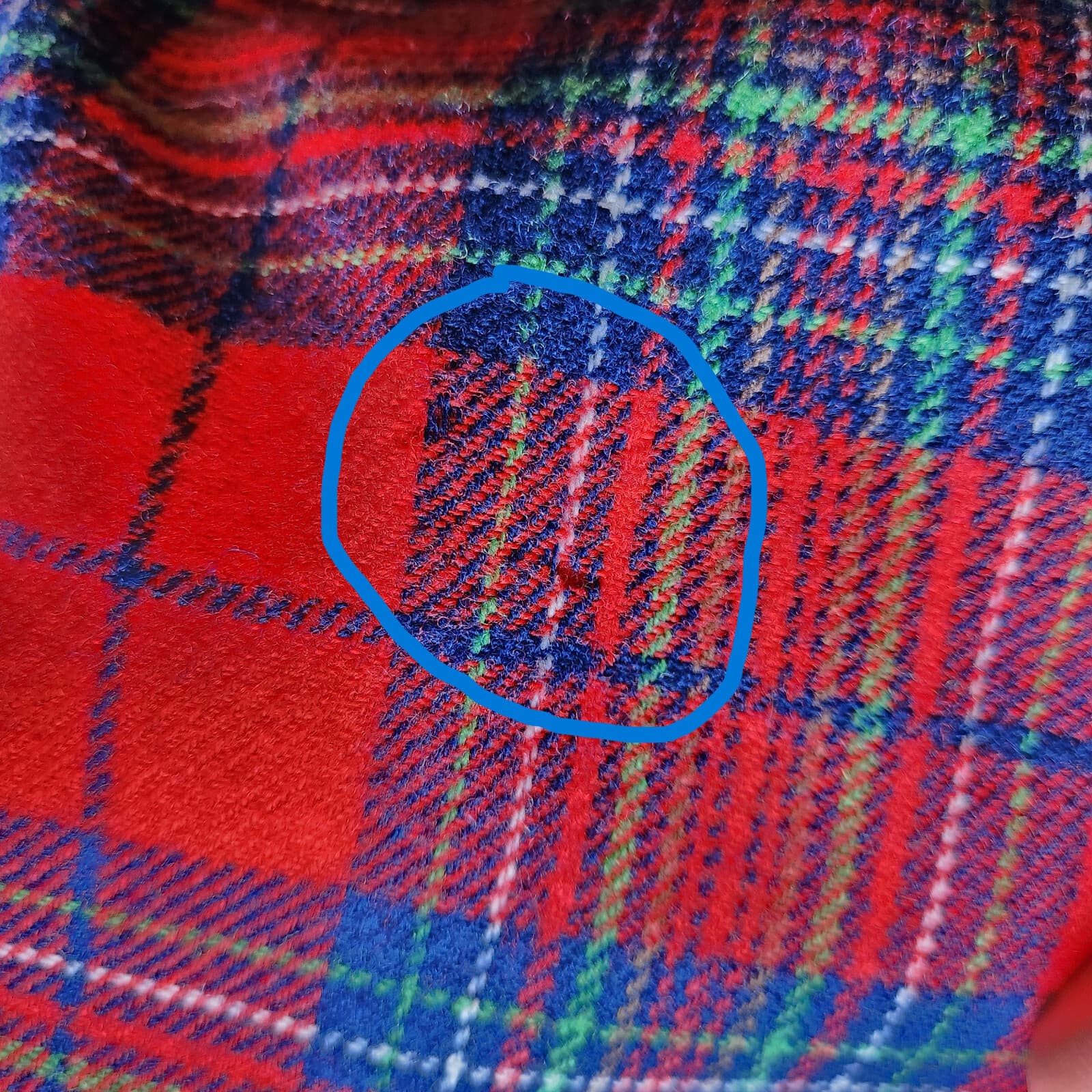 Vintage Pendleton Wool Plaid Mini Sheath Dress Button Sleeveless Lined Red Sz.16 - Thumbnail 11