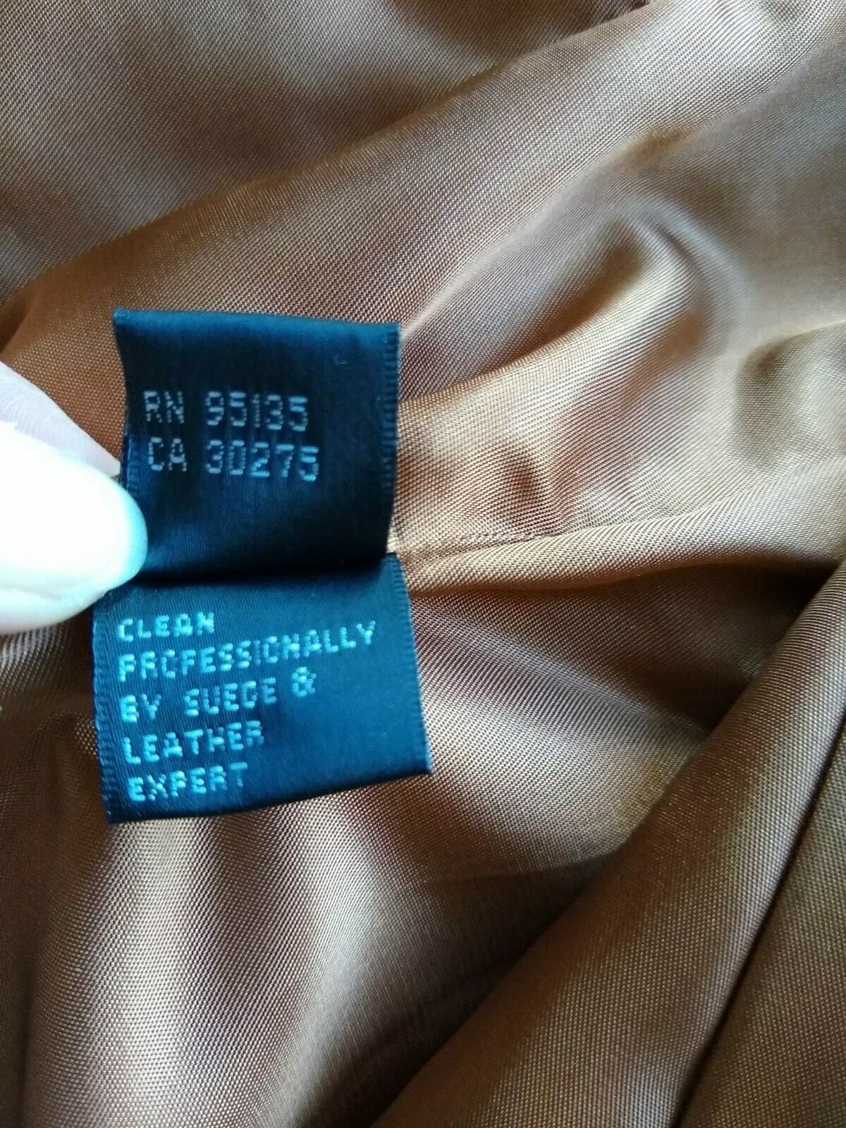 LAFAYETTE 148 NEW YORK 100%Suede Open Front Jacket Lined Texture Brown Sz.10 - Thumbnail 8