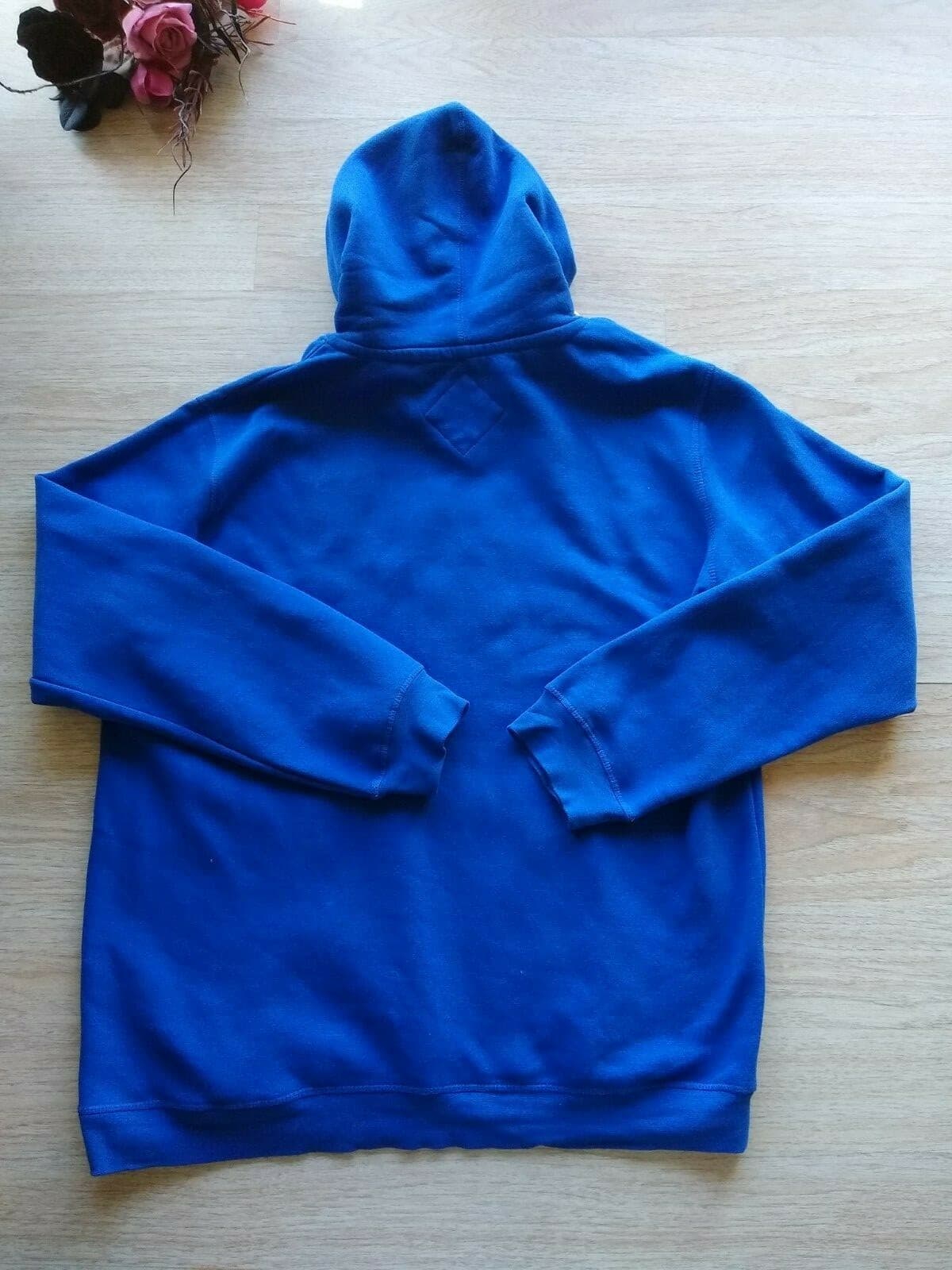 Roadsign Australia Men Cotton Blend Sweatshirt Pullover Hoodie Blue Sz.3XL - Thumbnail 5