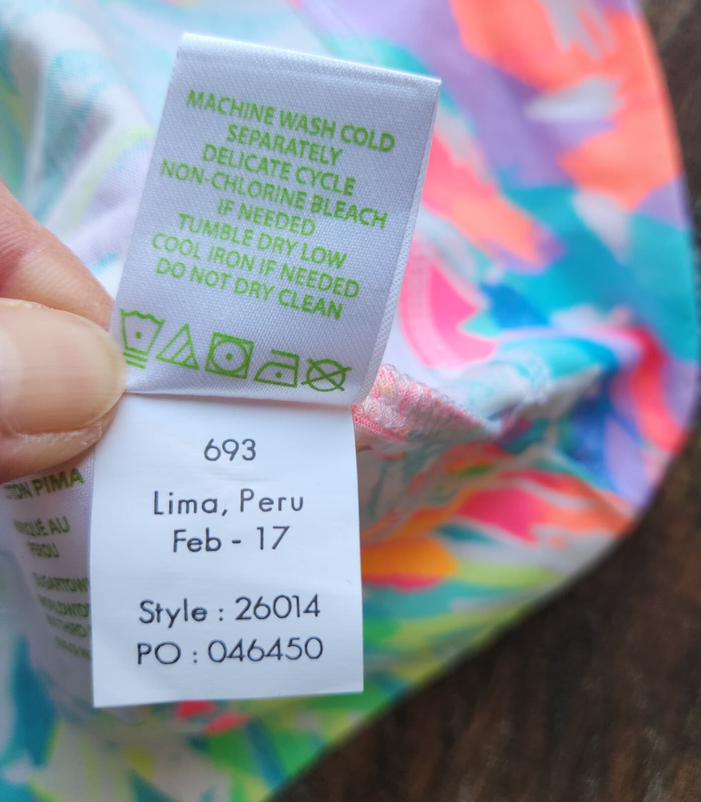 Lilly Pulitzer Marlowe Mini Dress 3/4 Sleeve Pima Cotton Sparkling Sands Sz.XS - Thumbnail 9