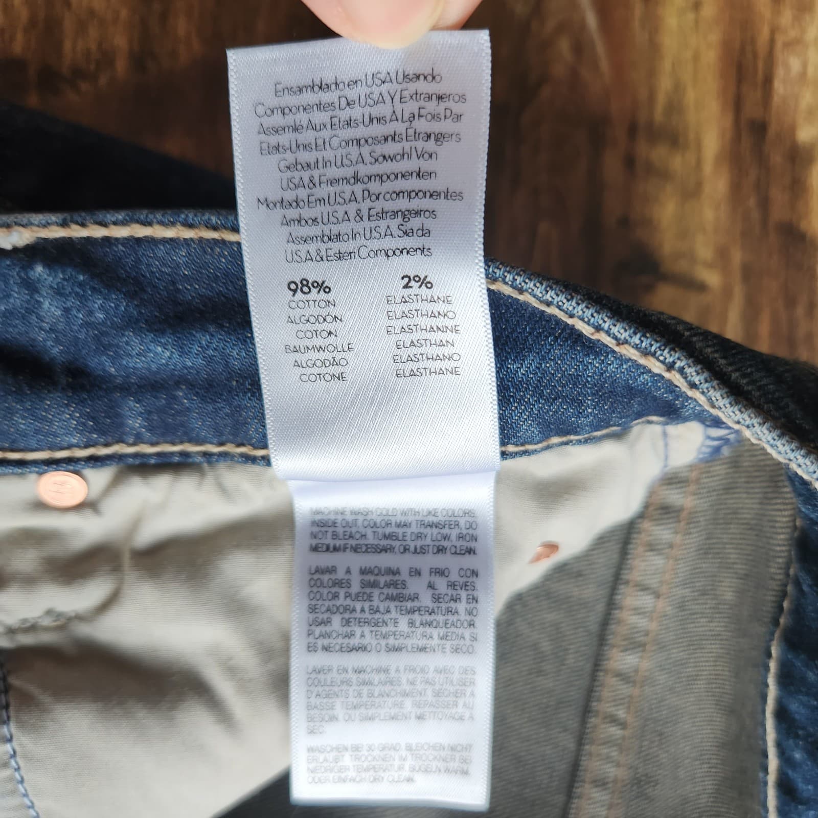 MOTHER The Stunner Fray Skinny High Rise Jean Buttonfly Roasting Nuts Blue Sz.29 - Thumbnail 12