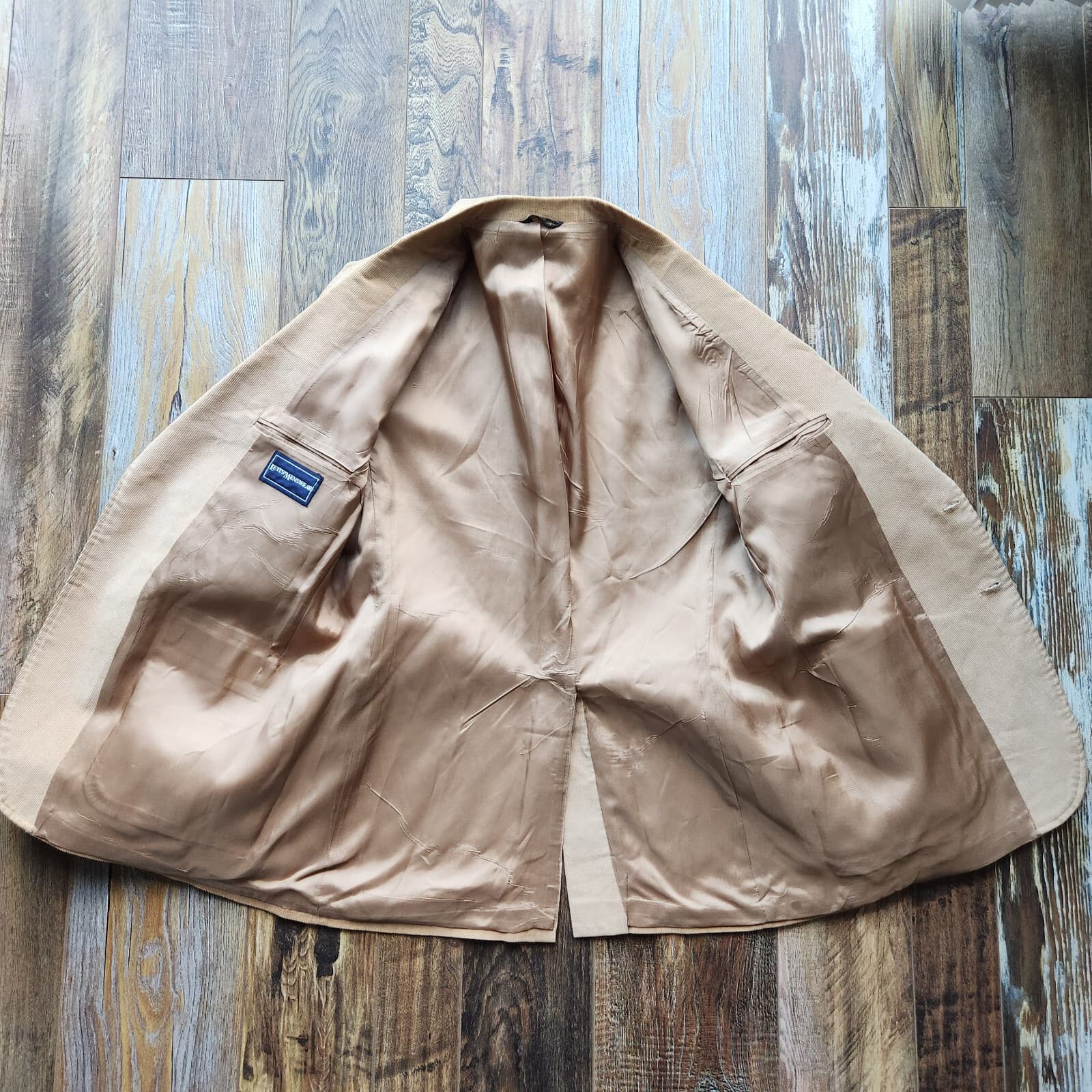Vintage Levi's Menswear Corduroy Suede Elbow Sport Coat Brown Men's Chest 44" - Thumbnail 7
