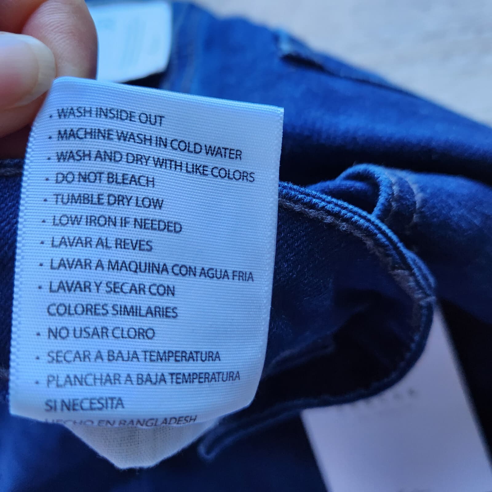 NWT KanCan Dark Wash Blue High Rise Bootcut Jeans 5-Pockets Zip Women's 13/30 - Thumbnail 11