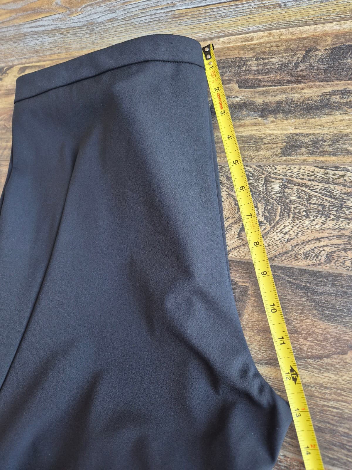 ESCADA Tulira Bootcut Dress Pants High Rise Pocket Stretch Black Women's 44 - Thumbnail 12