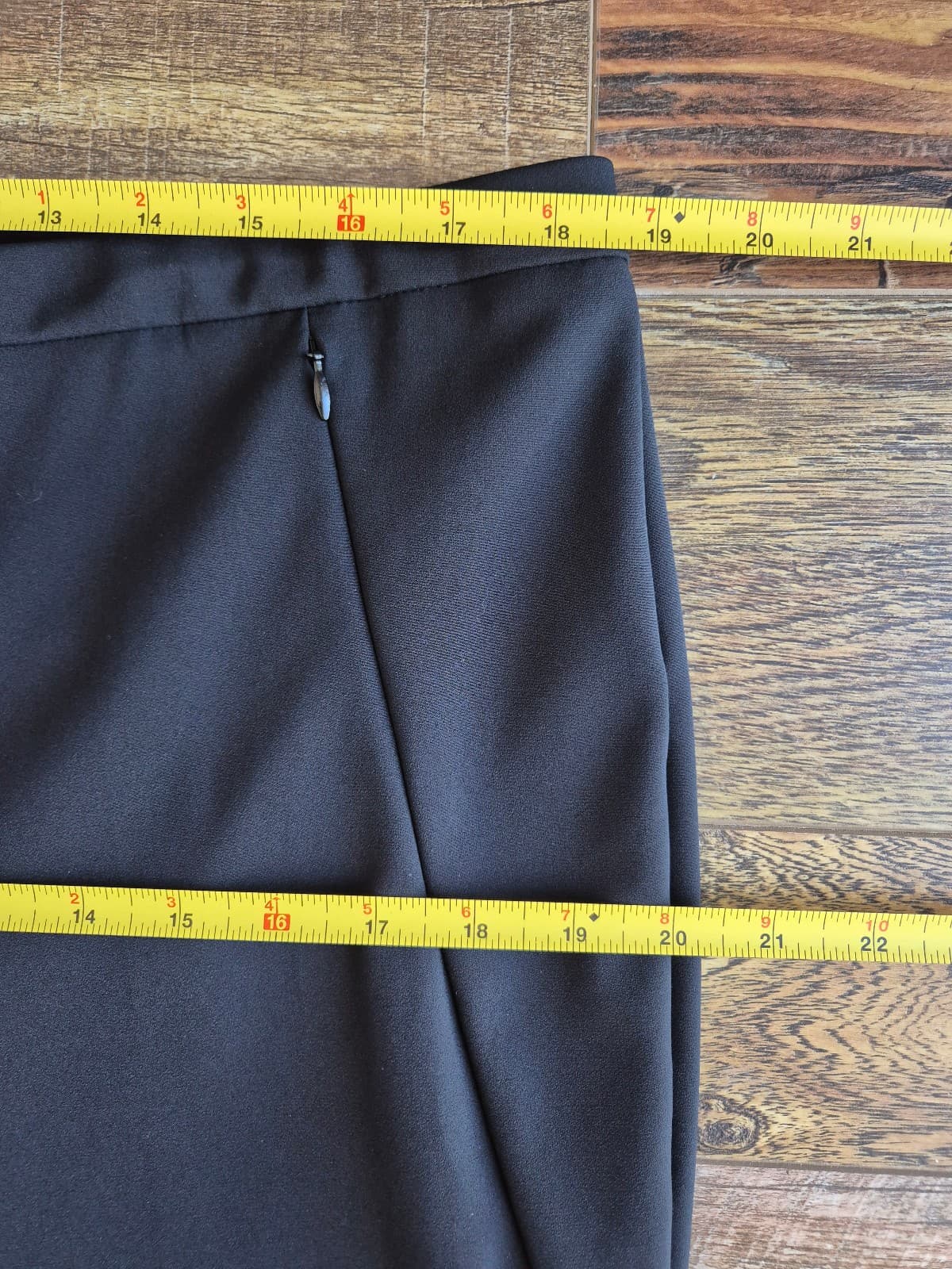 ESCADA Tulira Bootcut Dress Pants High Rise Pocket Stretch Black Women's 44 - Thumbnail 10