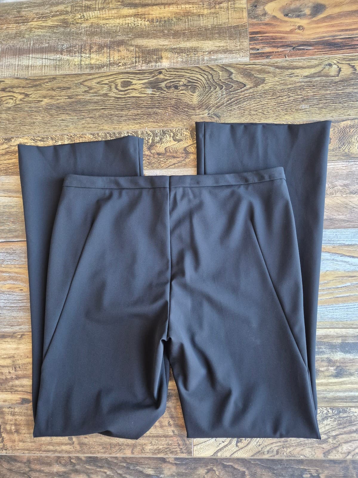 ESCADA Tulira Bootcut Dress Pants High Rise Pocket Stretch Black Women's 44 - Thumbnail 5