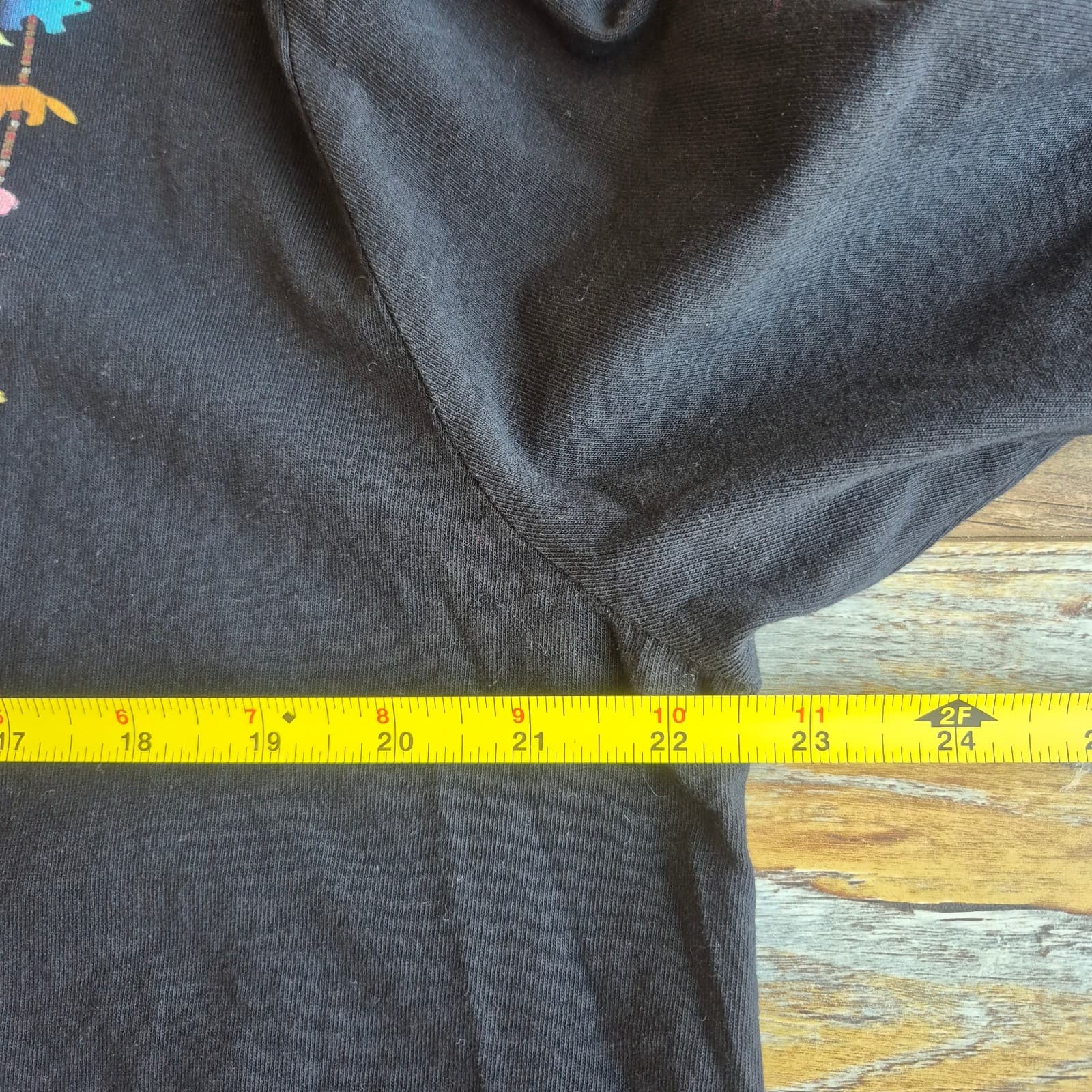 Sabaku Artwear USA Animal Necklace Tunic T-Shirt Long Sleeve Cotton Black Size L - Thumbnail 11
