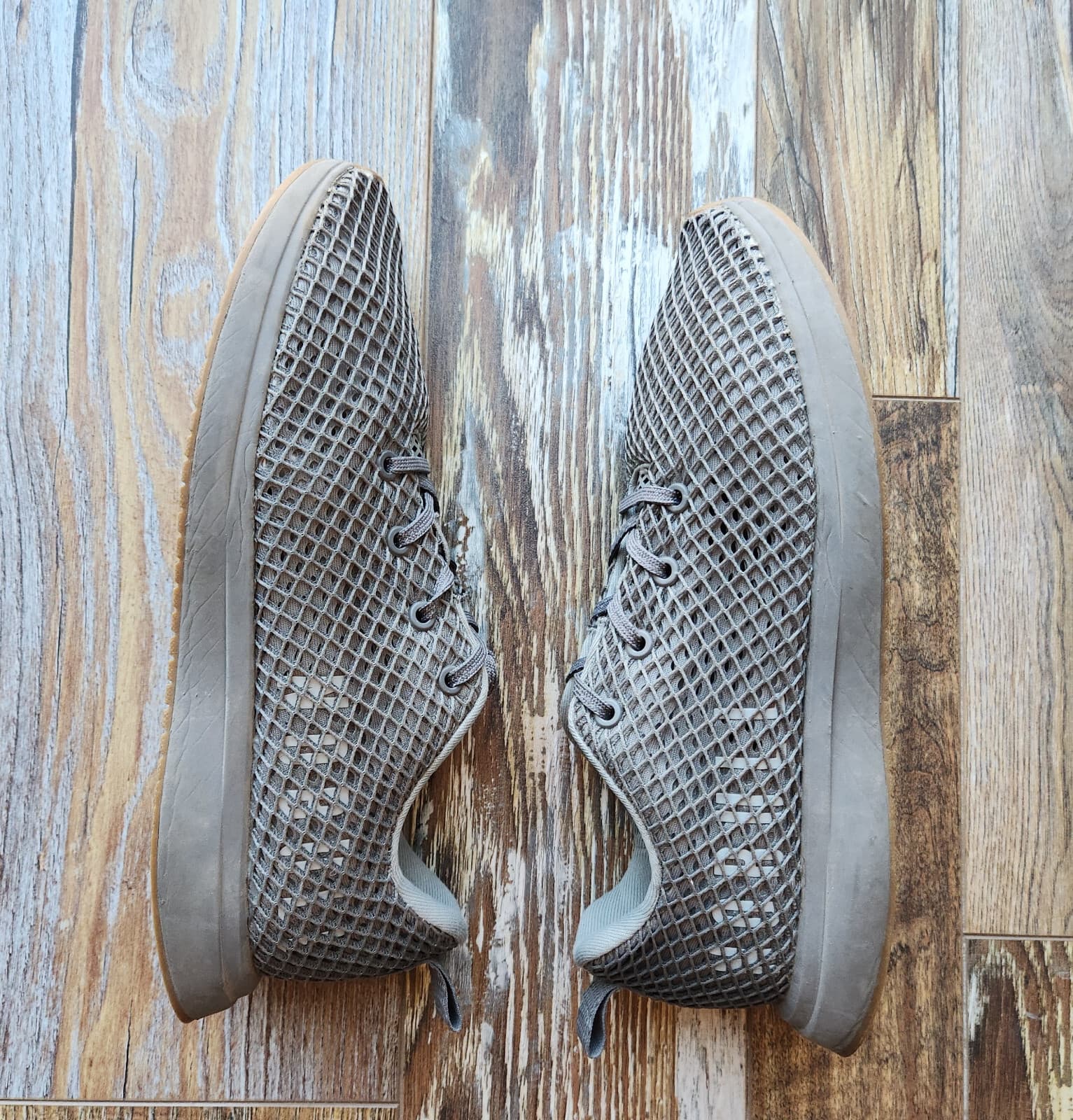 NOBULL Mesh Runner Running Shoes Cushion Lace-Up Clay Gray Unisex M11 W12.5 - Thumbnail 6