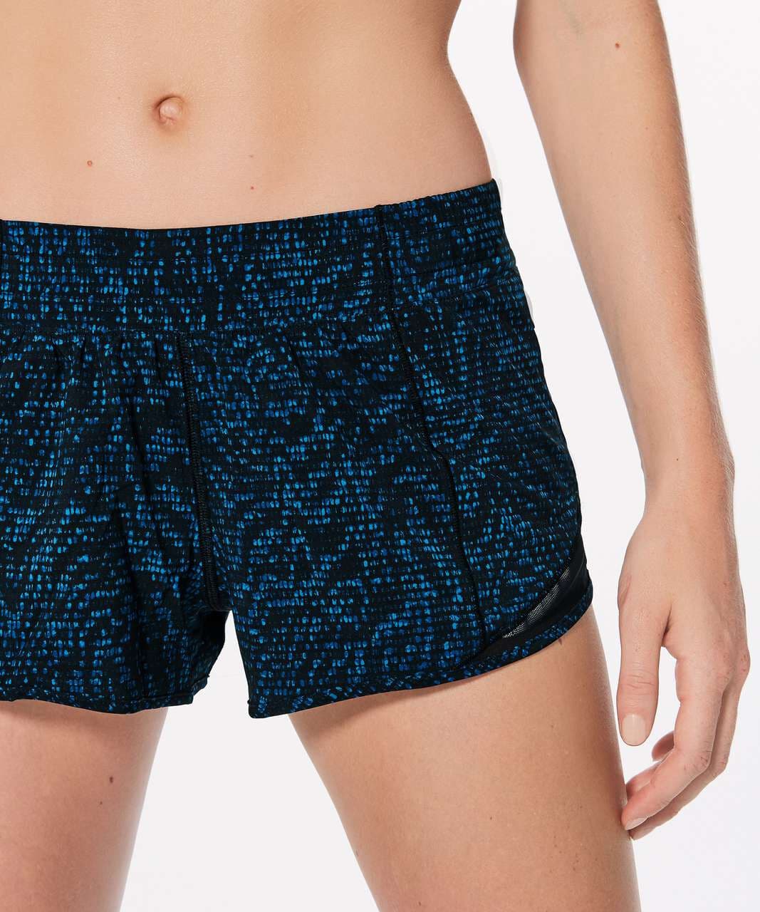 Lululemon Hotty Hot Short II 2.5" Built-in Liner Pocket Pulse Capri Black Sz.4 - Thumbnail 12