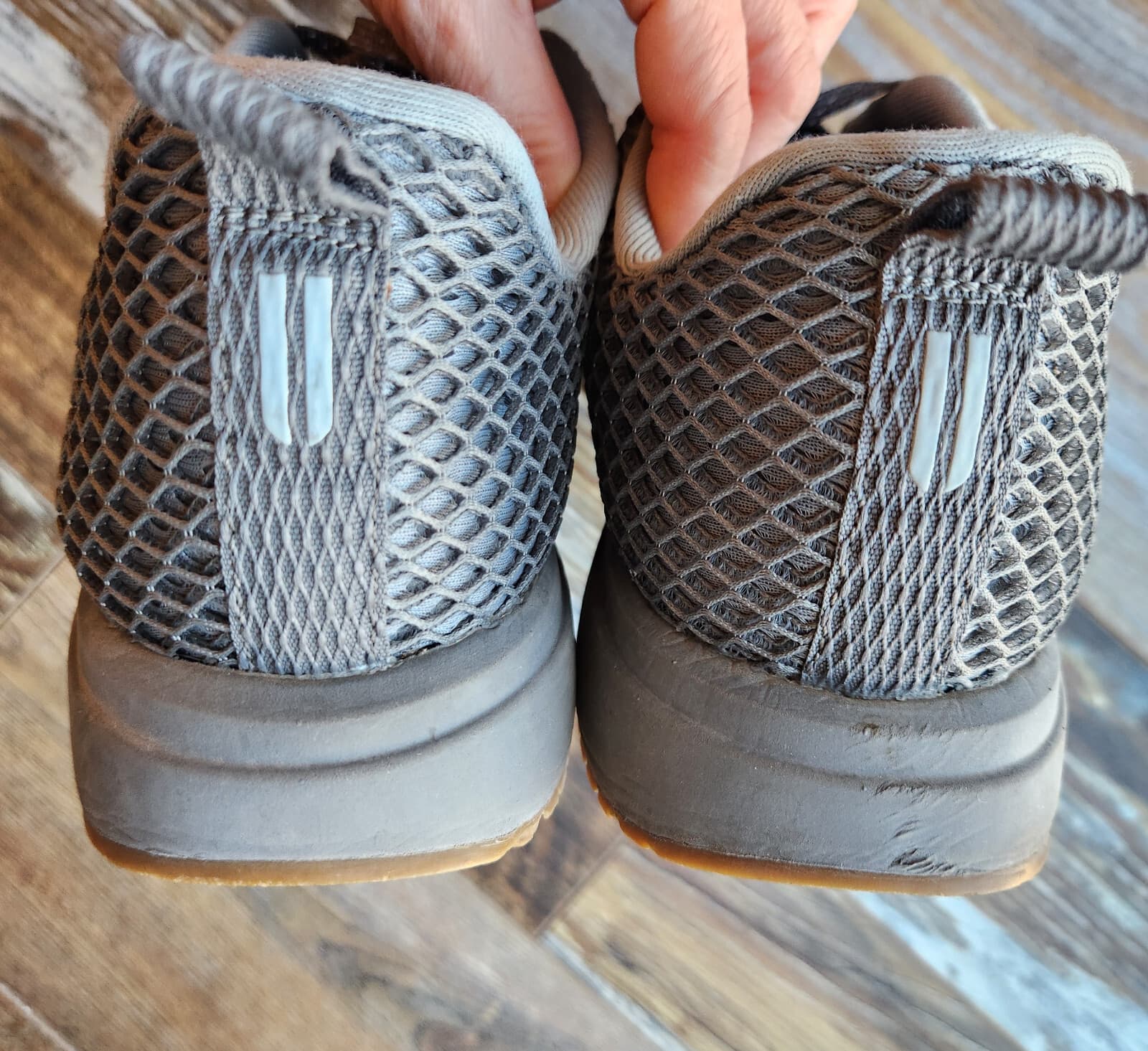 NOBULL Mesh Runner Running Shoes Cushion Lace-Up Clay Gray Unisex M11 W12.5 - Thumbnail 10
