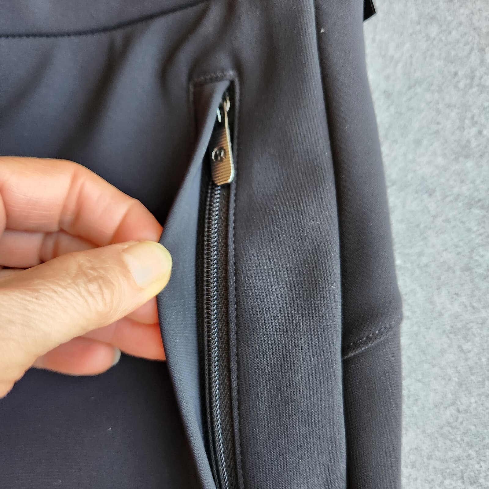 Lululemon On The Move 28" Pants High Rise Straight Ankle Stretch Pocket Black 4 - Thumbnail 10