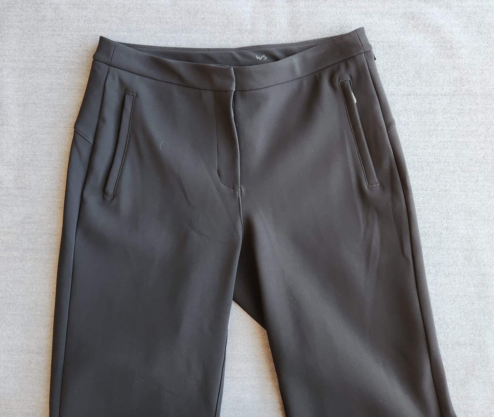 Lululemon On The Move 28" Pants High Rise Straight Ankle Stretch Pocket Black 4 - Thumbnail 3