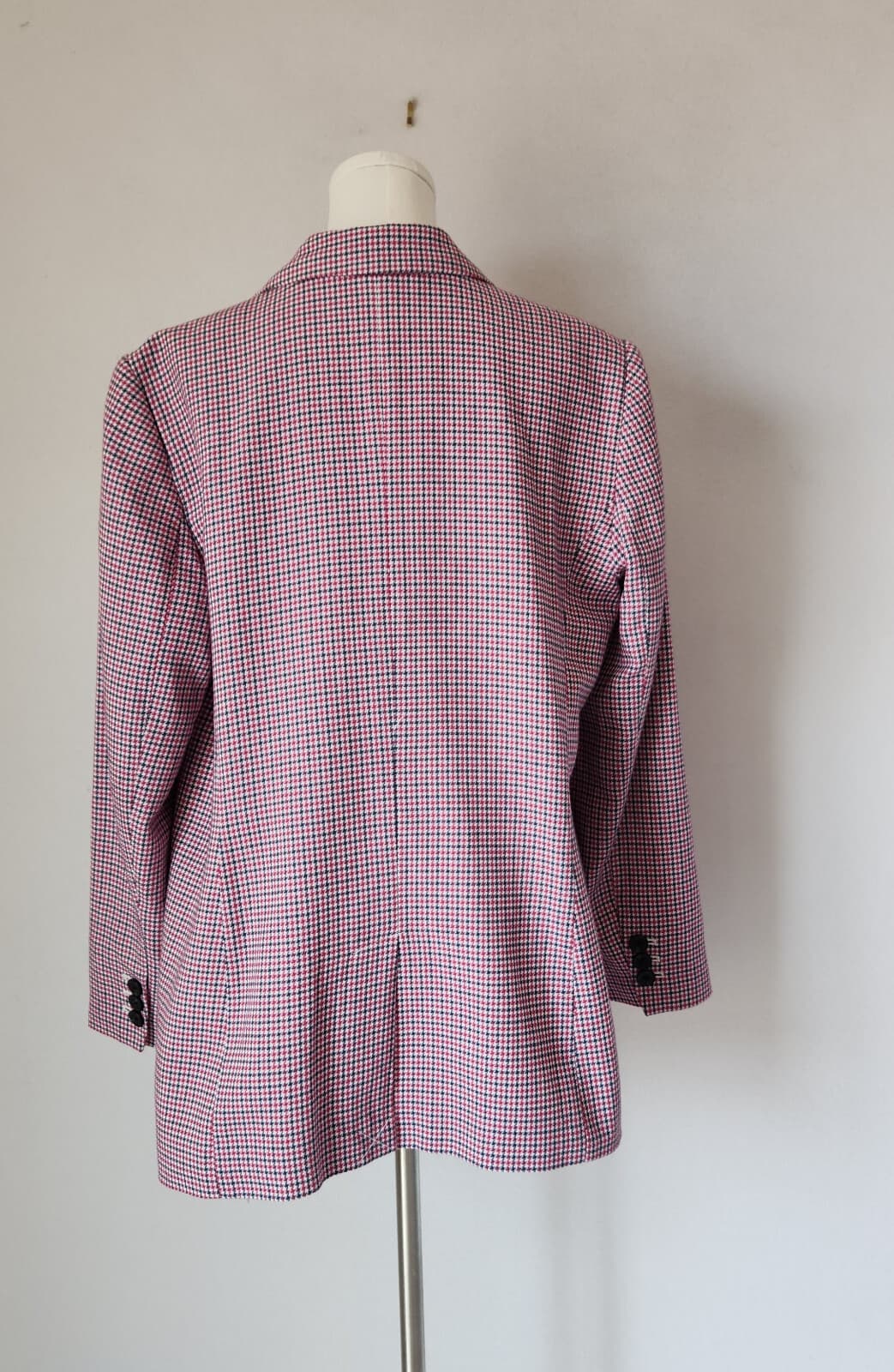 NWoT Talbots Double Breasted Hounstooth Blazer Lined Flap Pocket Cotton Women 16 - Thumbnail 10