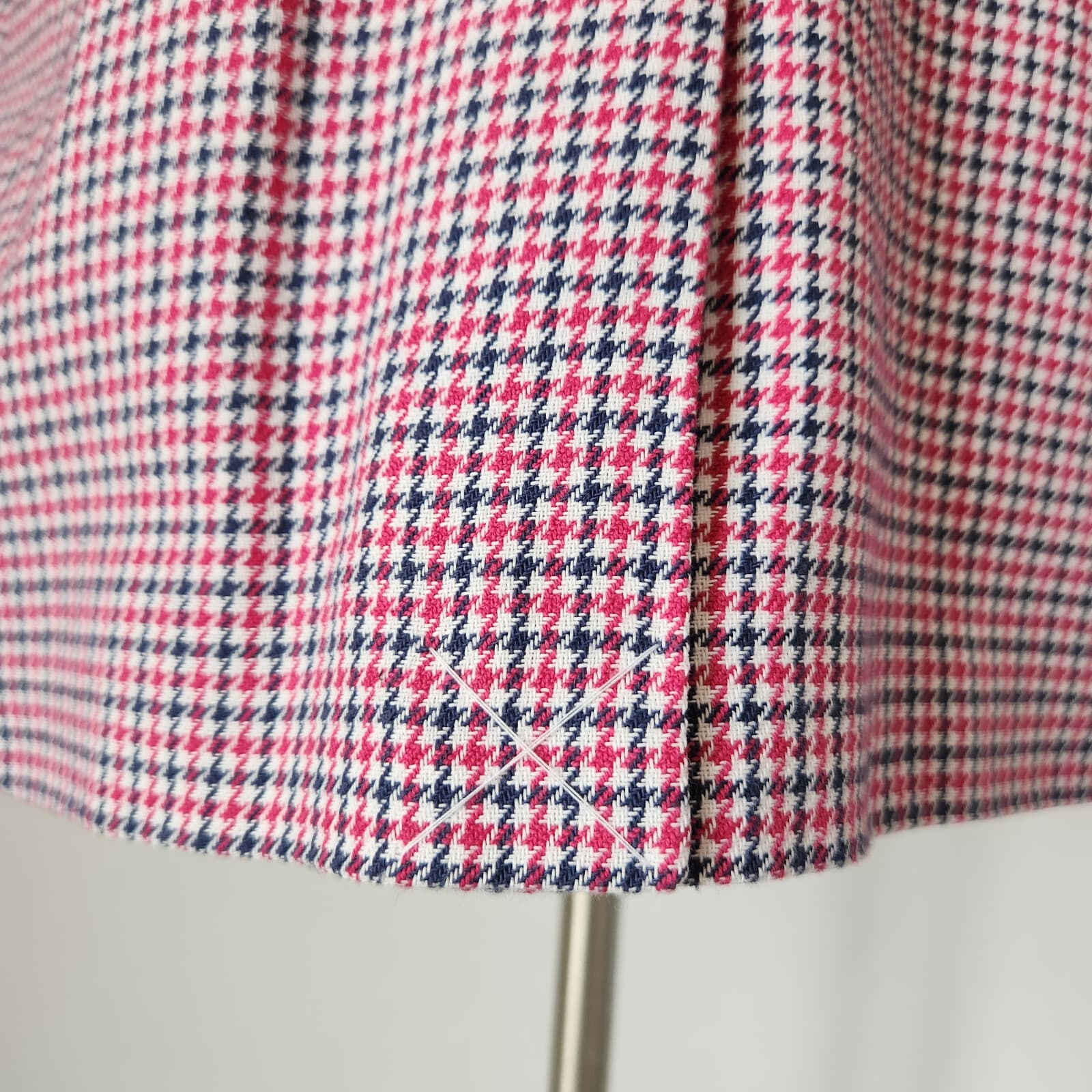 NWoT Talbots Double Breasted Hounstooth Blazer Lined Flap Pocket Cotton Women 16 - Thumbnail 11
