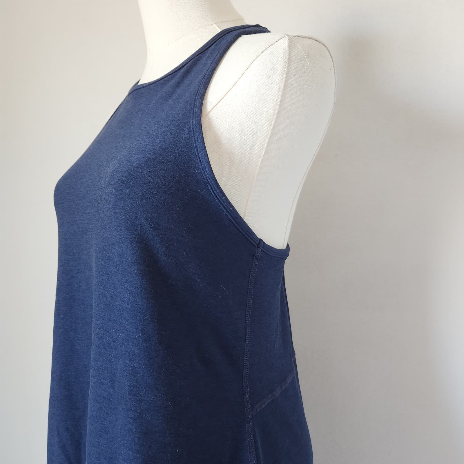 Beyond Yoga Spacedye Under Lock And Key Mini Dress Built-in Bra UV Blue Sz.XL - Thumbnail 3