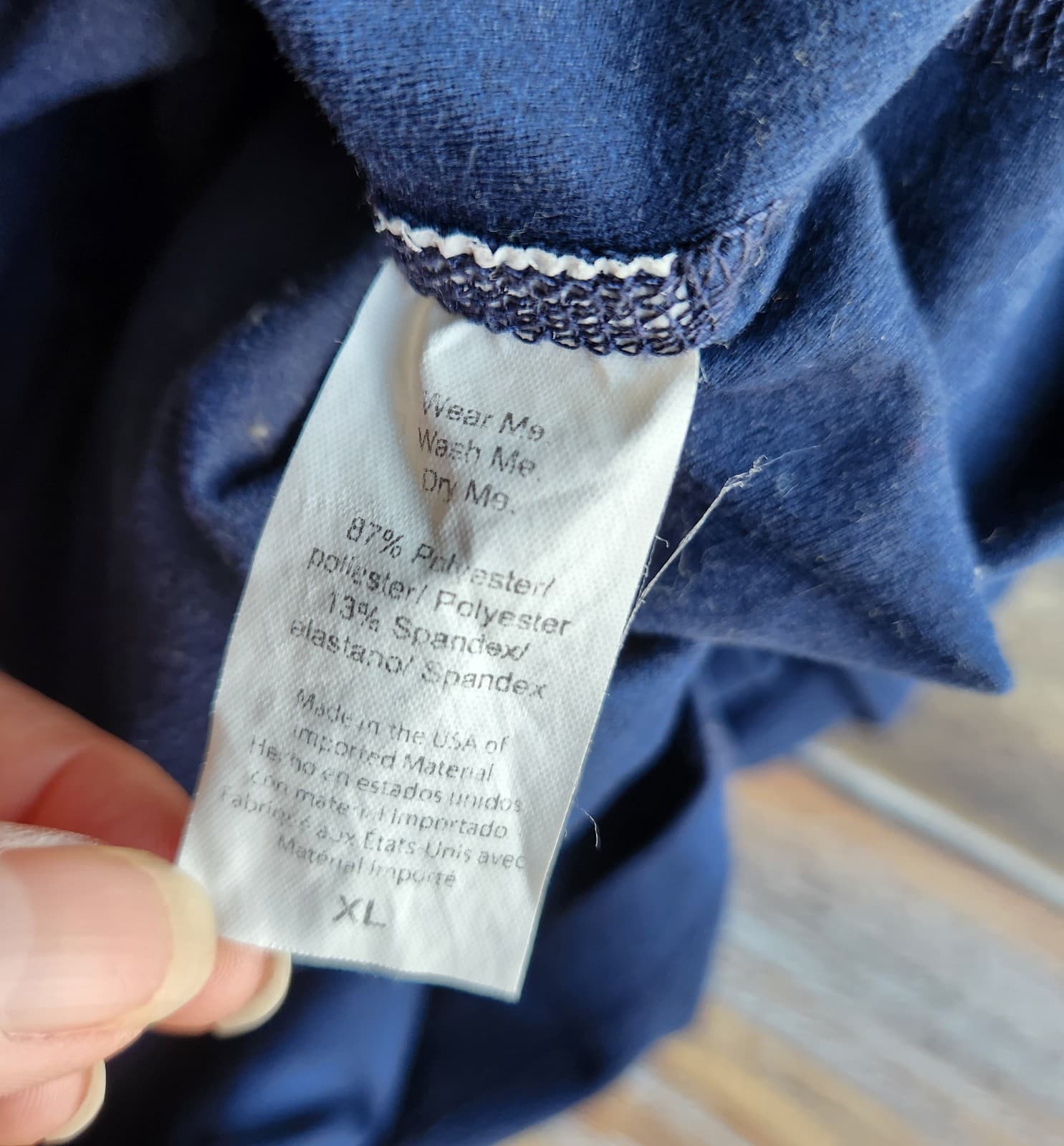 Beyond Yoga Spacedye Under Lock And Key Mini Dress Built-in Bra UV Blue Sz.XL - Thumbnail 8