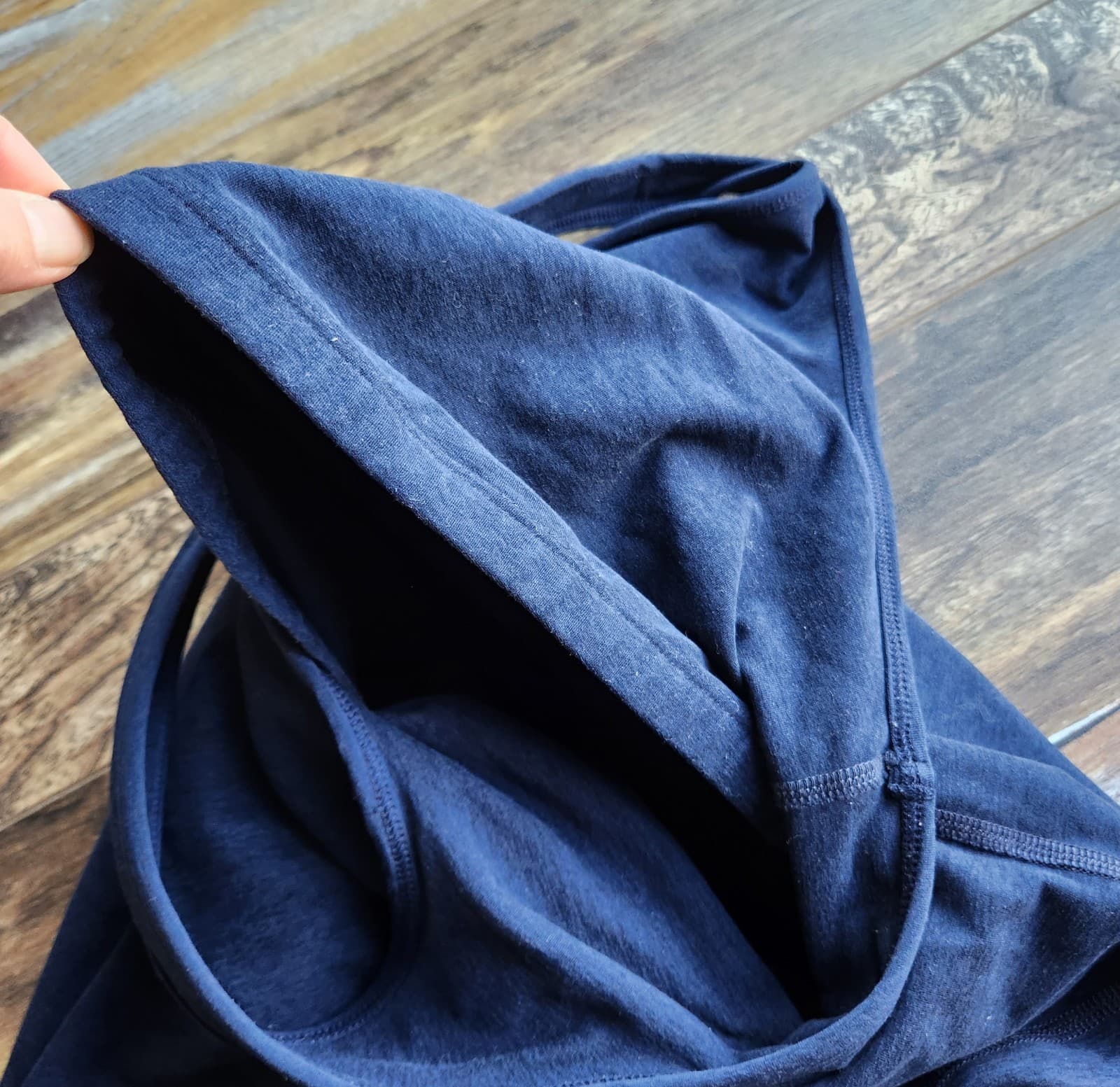 Beyond Yoga Spacedye Under Lock And Key Mini Dress Built-in Bra UV Blue Sz.XL - Thumbnail 6