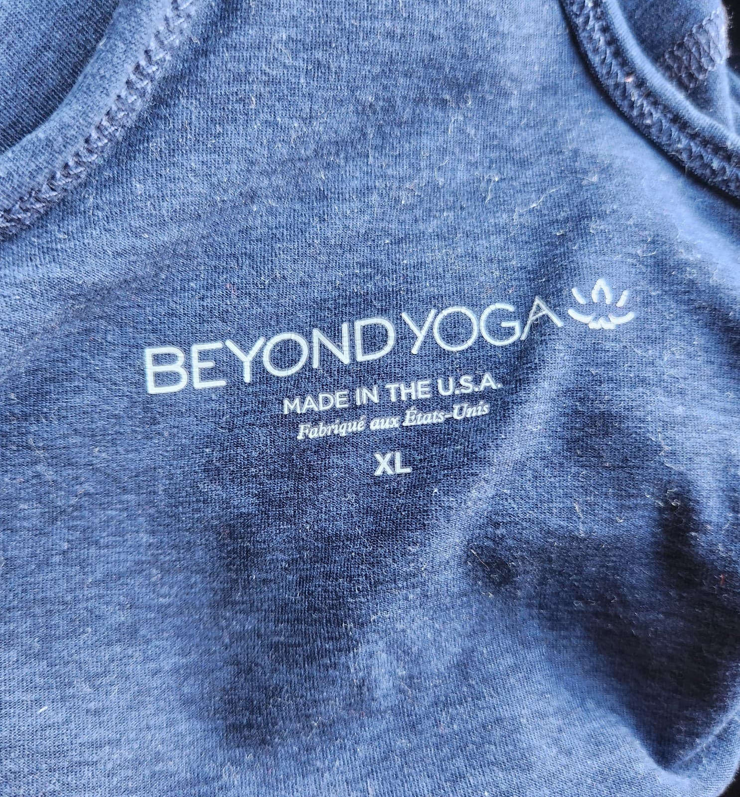 Beyond Yoga Spacedye Under Lock And Key Mini Dress Built-in Bra UV Blue Sz.XL - Thumbnail 7