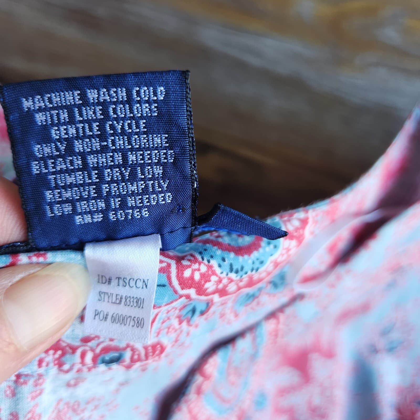 Ralph Lauren Blue Label Paisley Kaftan Kimono Beach Coverup Top Mini Dress Sz.L - Thumbnail 7