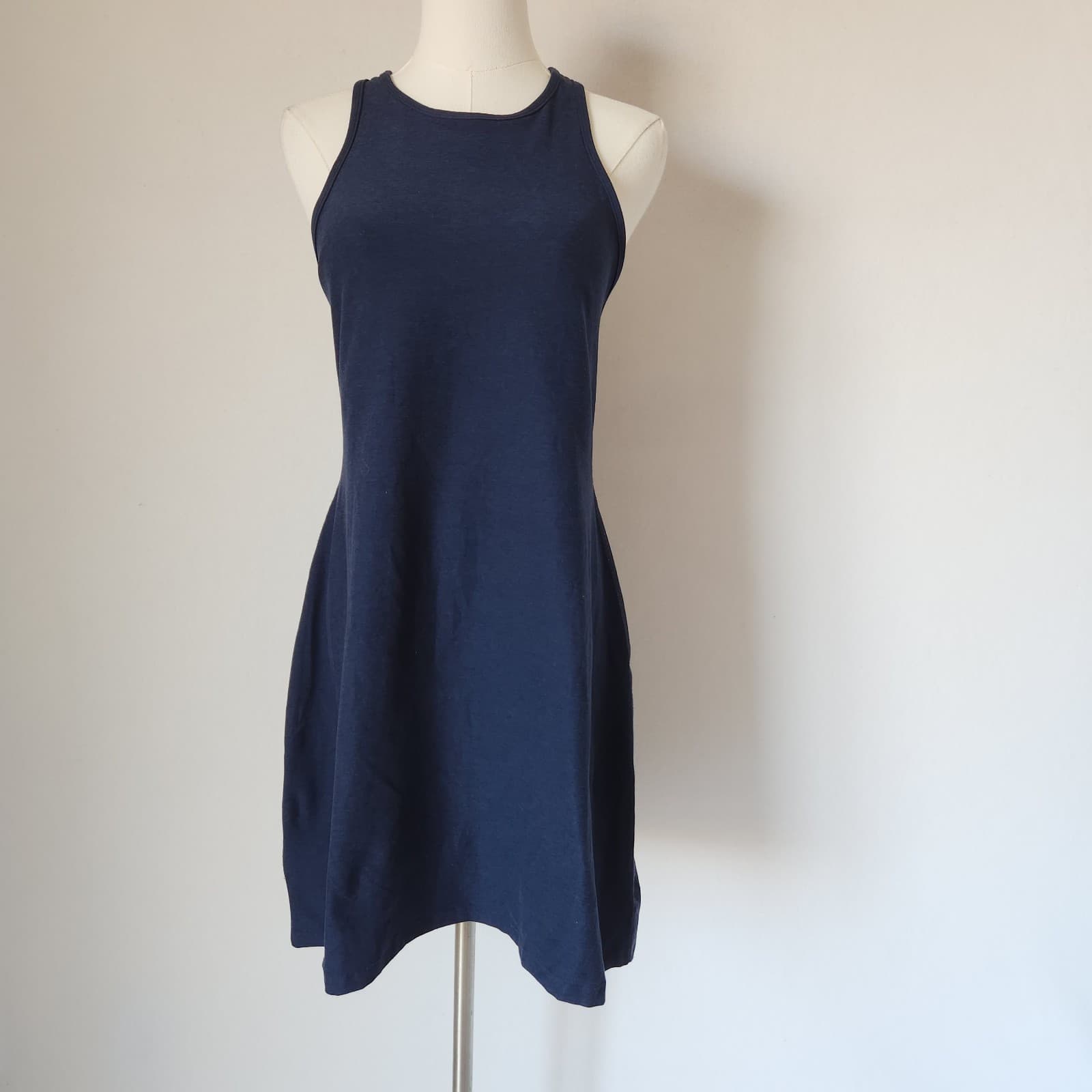 Beyond Yoga Spacedye Under Lock And Key Mini Dress Built-in Bra UV Blue Sz.XL - Thumbnail 2