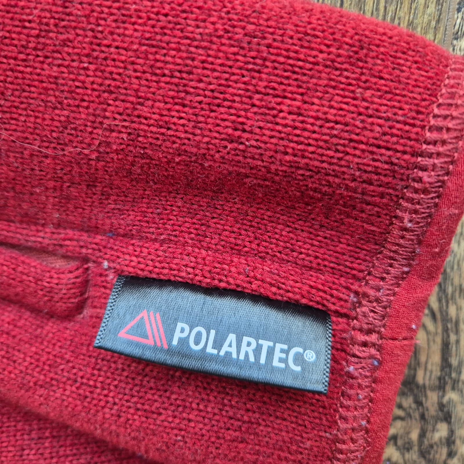 J.Crew Nordic Polartec Fleece 1/4 Zip Sweater Pullover Zip-Pocket Red Blue Men M - Thumbnail 10