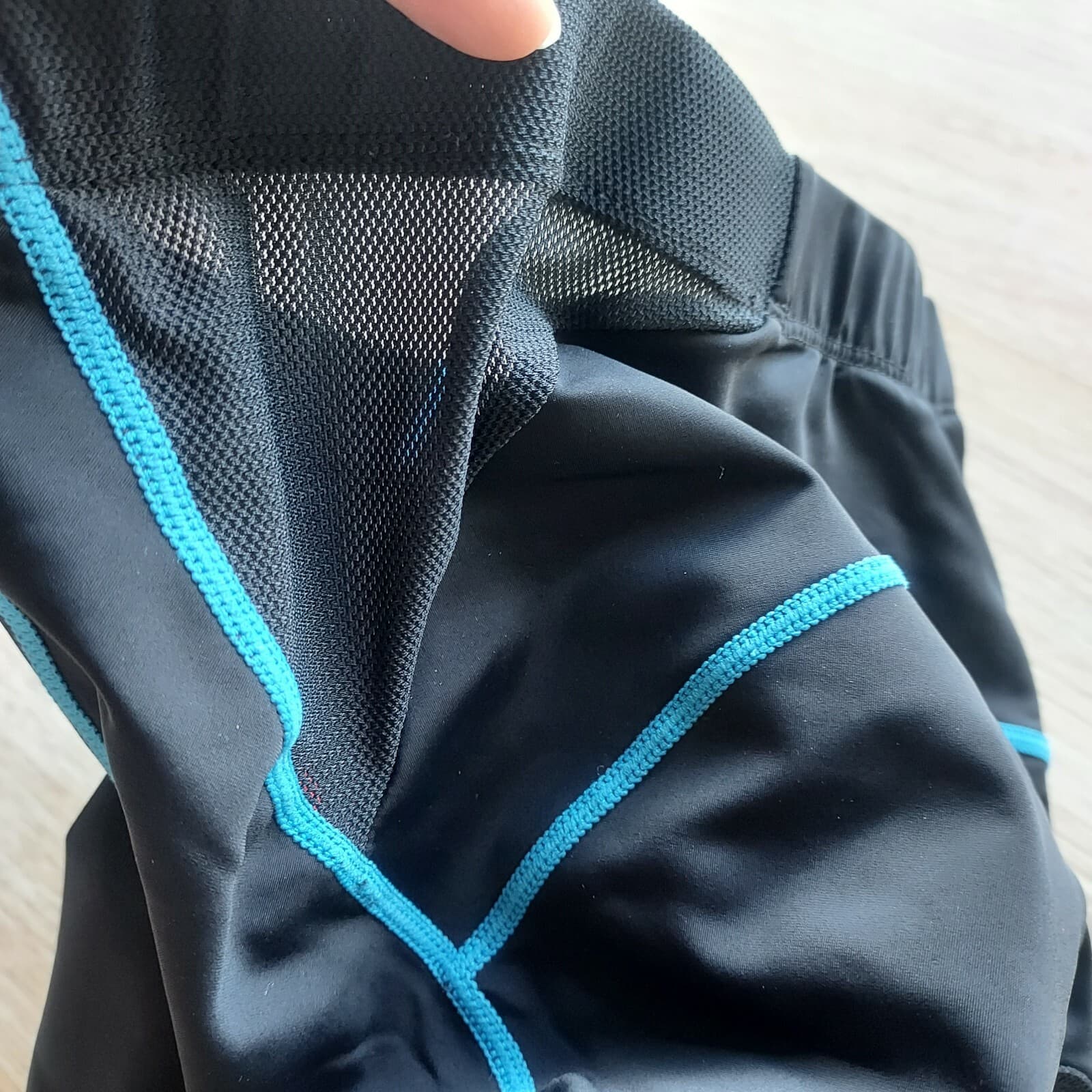 Santic Power Dry Cycling Ridding Padded Shorts Tights Pull-On Black Men Sz.S - Thumbnail 7