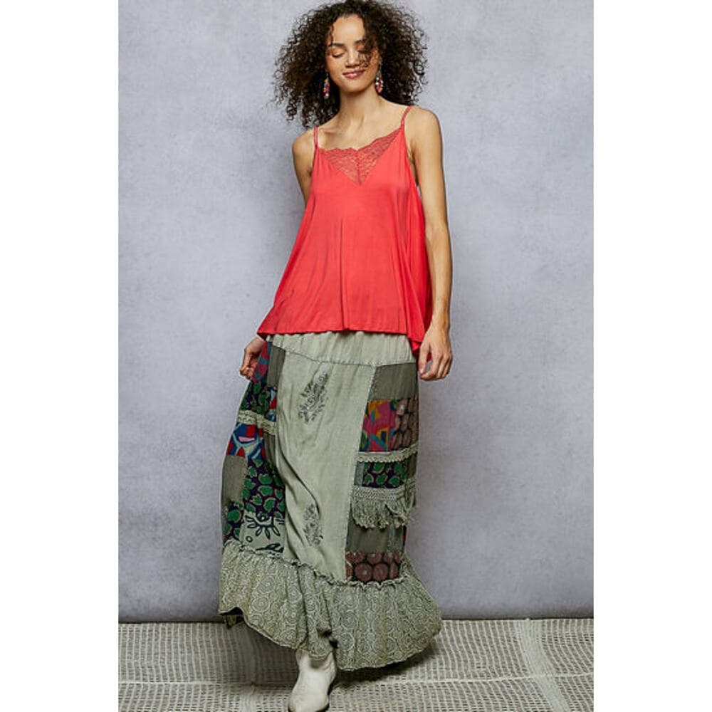 POL Lace V-Neck Camisole - Thumbnail 3