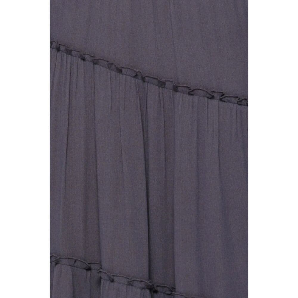 Smocked Waistband Tiered Skirt - Thumbnail 7