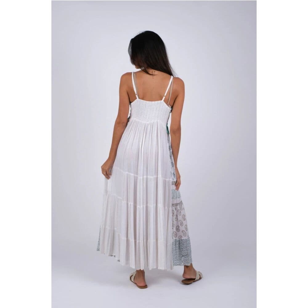 Indian Summer Blockprint Dress - Thumbnail 2