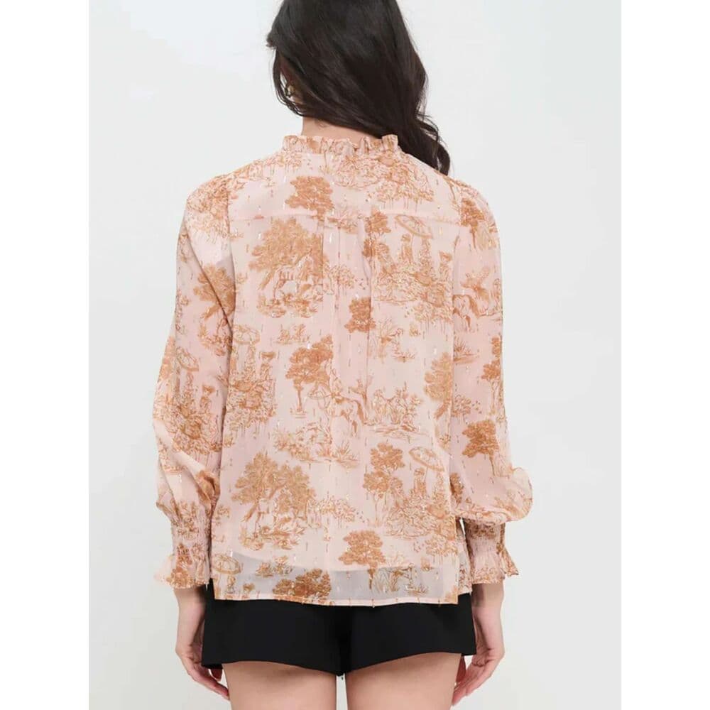 Phaedra's Garden Long Sleeve Blouse - Thumbnail 2