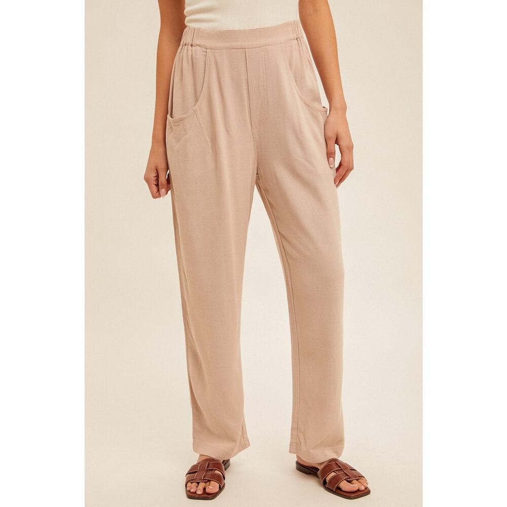 Relaxed Fit Snow Wash Pants - Thumbnail 5