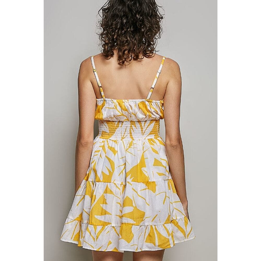 POL Sunny Floral Cotton Dress - Thumbnail 2