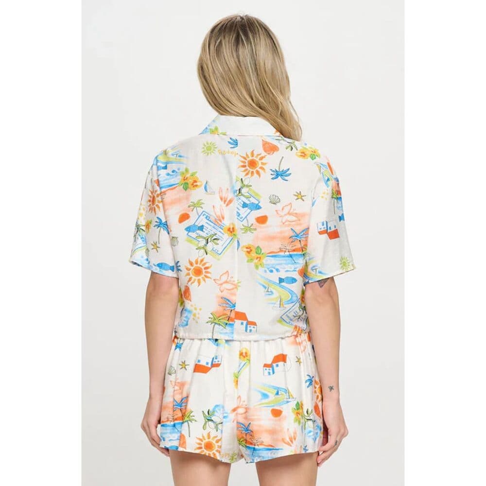 Mediterranean Day Short Sleeve Shirt - Thumbnail 3