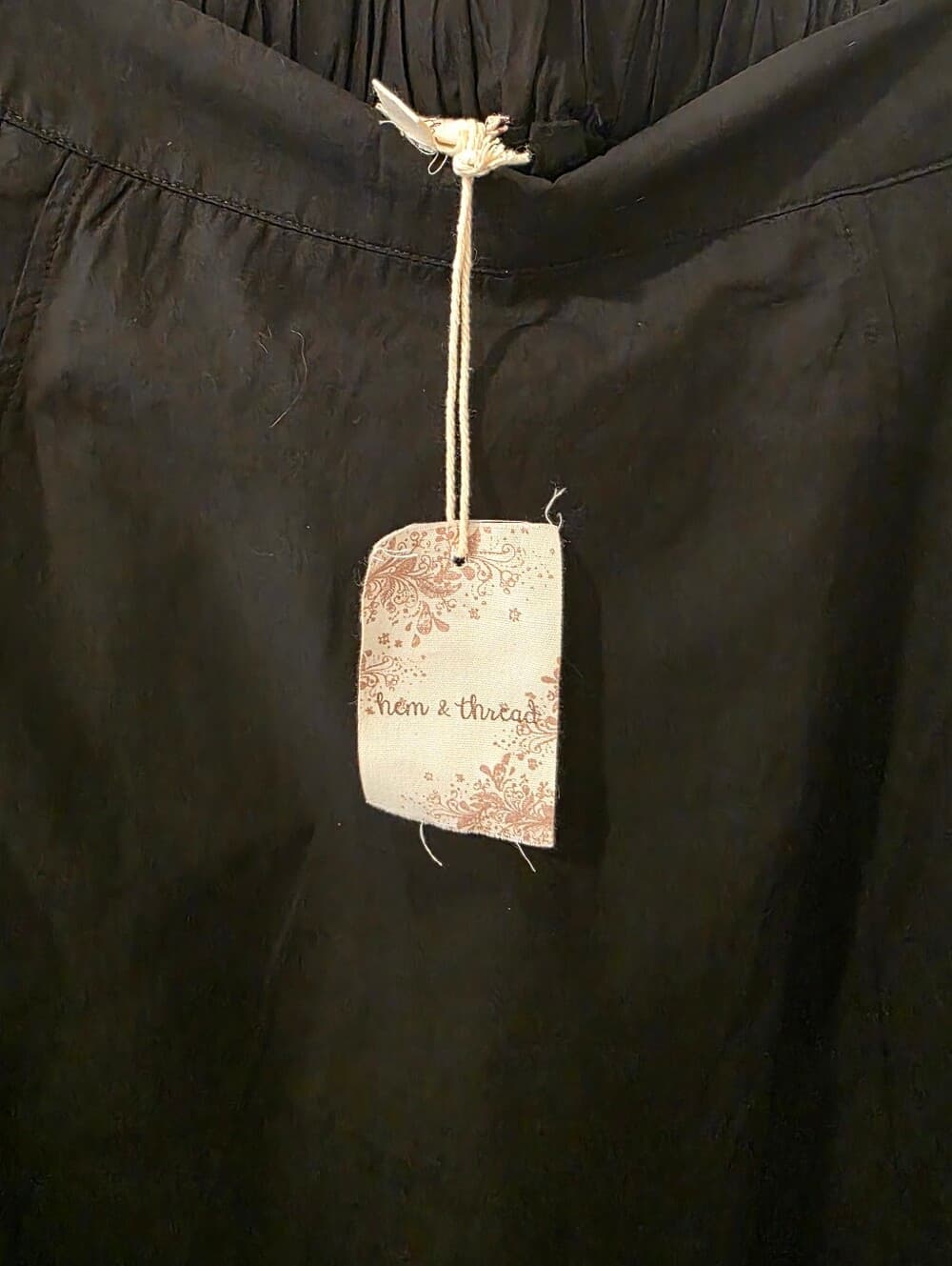 Poplin Midi Swing Skirt With Pockets - Thumbnail 7