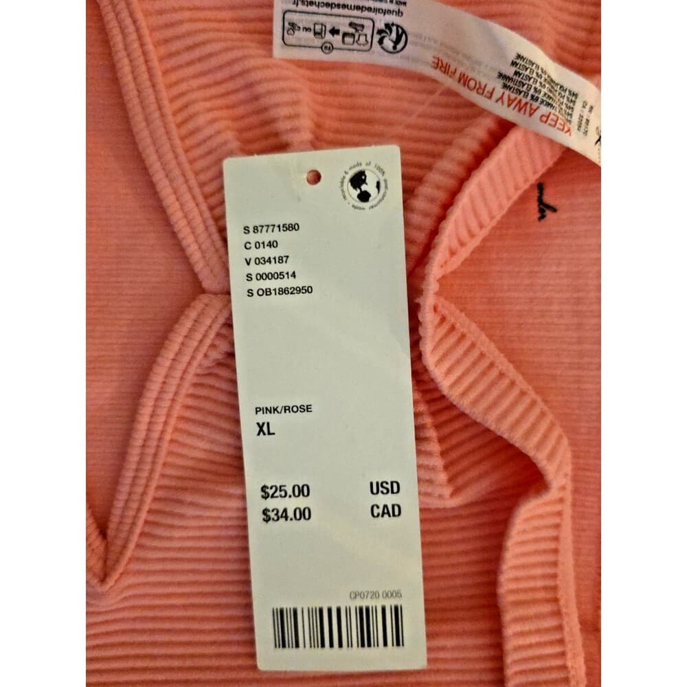 Urban Outfitters PInk Ribbed Tube Top - Thumbnail 2
