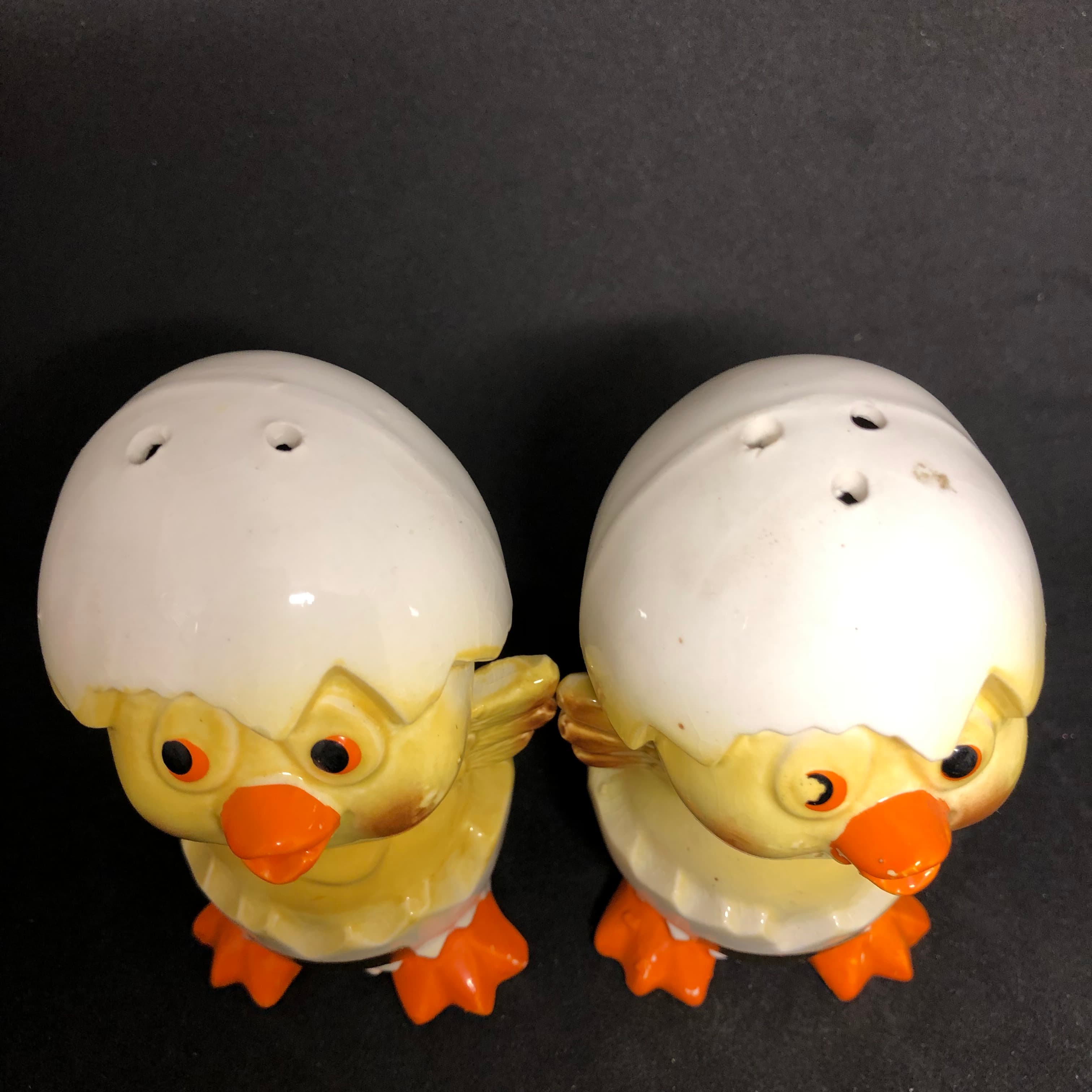 Hatching Chicks Salt & Pepper Shakers Souvenir Seaside NJ - Thumbnail 3